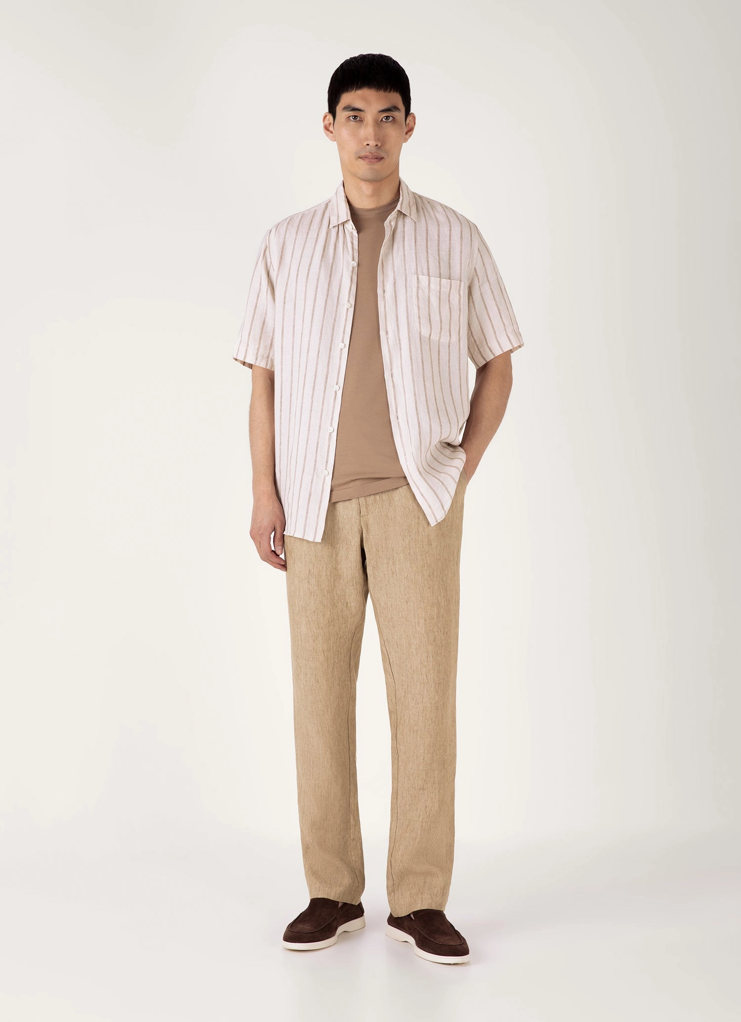 Premium Cut Running Men's Classic T-shirt in Dune