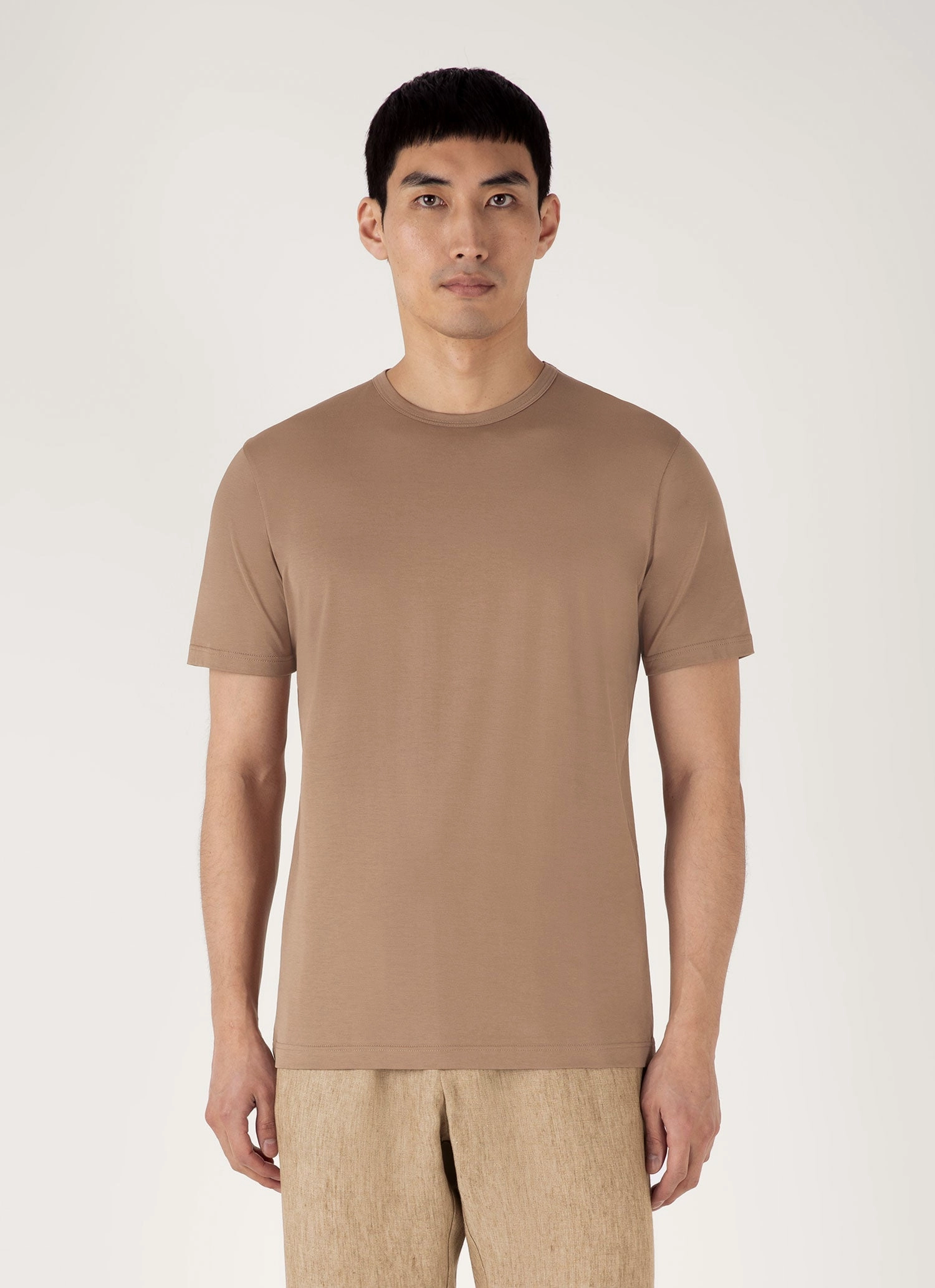 Premium Cut Running Men's Classic T-shirt in Dune