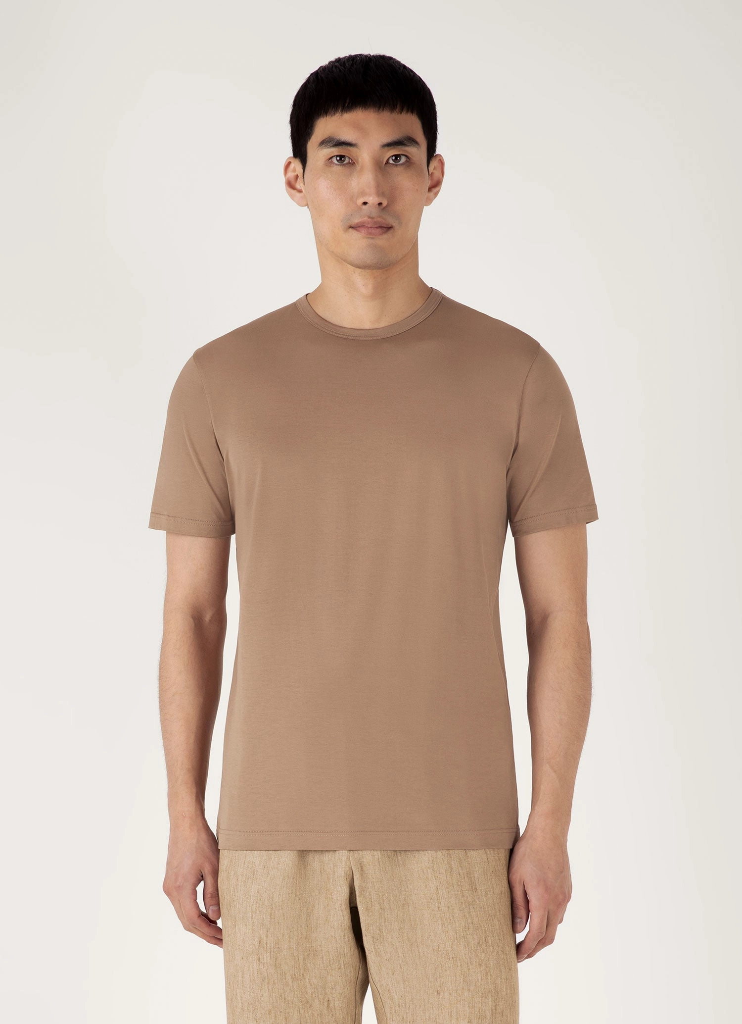 Premium Cut Running Men's Classic T-shirt in Dune