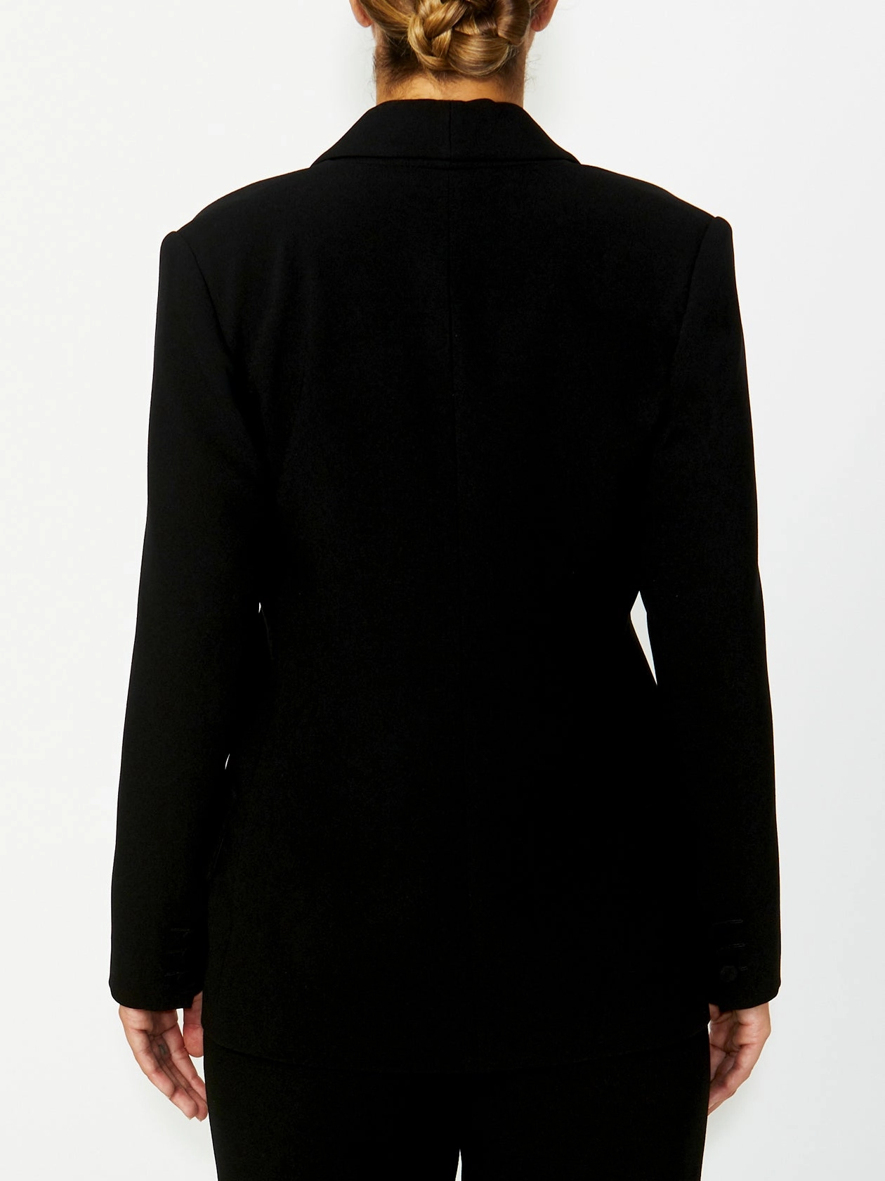 Quinn Black Blazer Soft Fabric