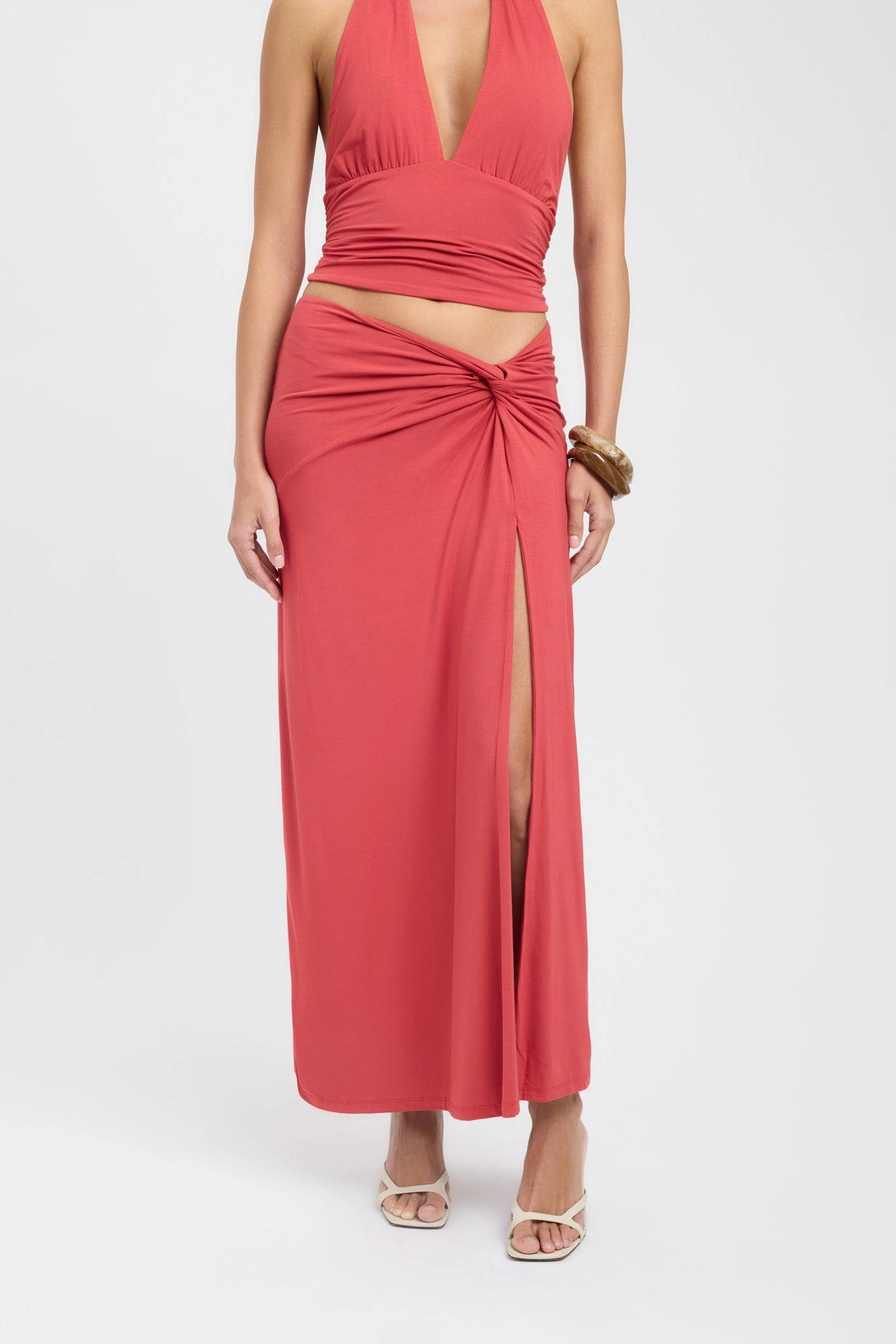 Quinn Maxi Skirt Wrap style