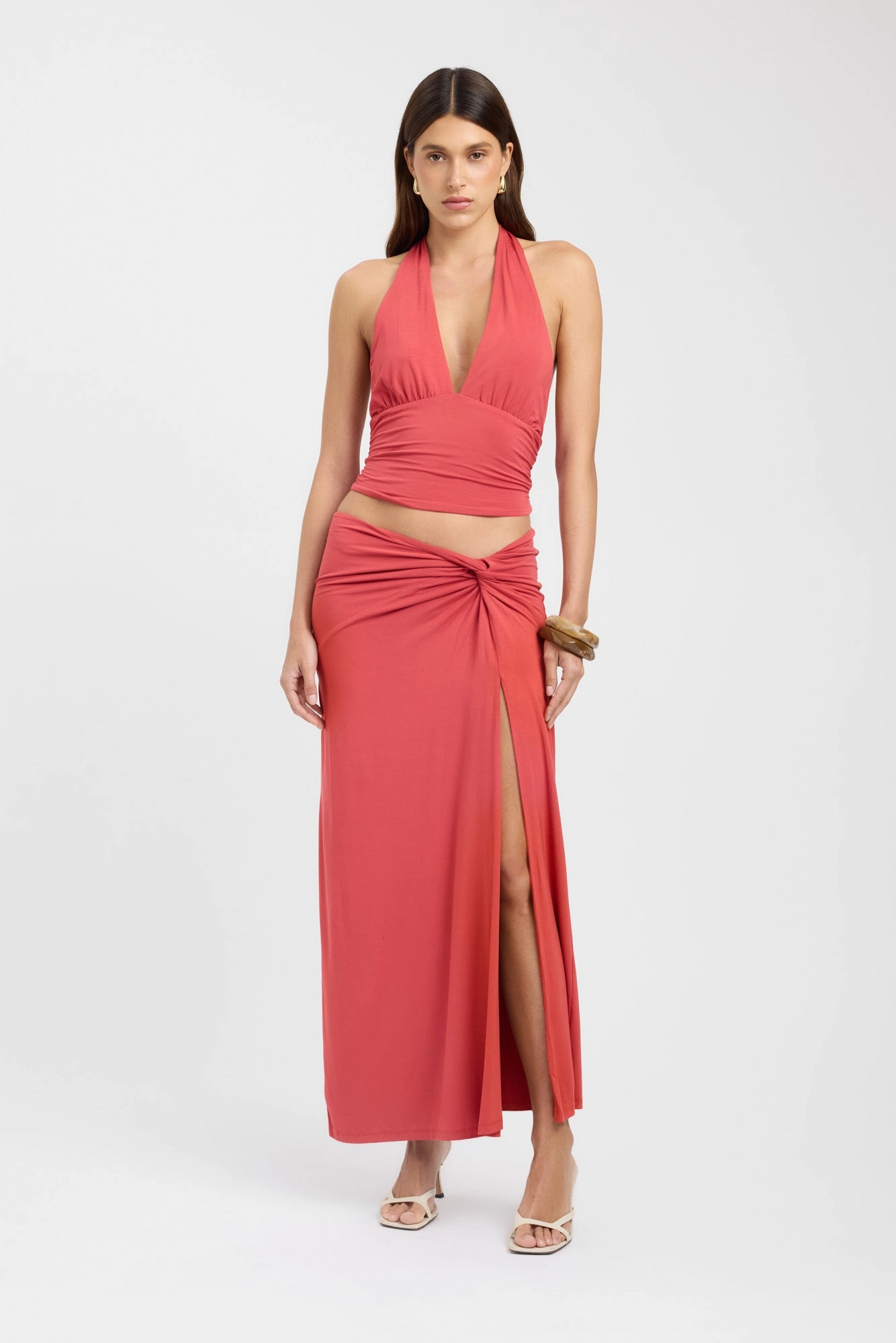 Quinn Maxi Skirt Wrap style