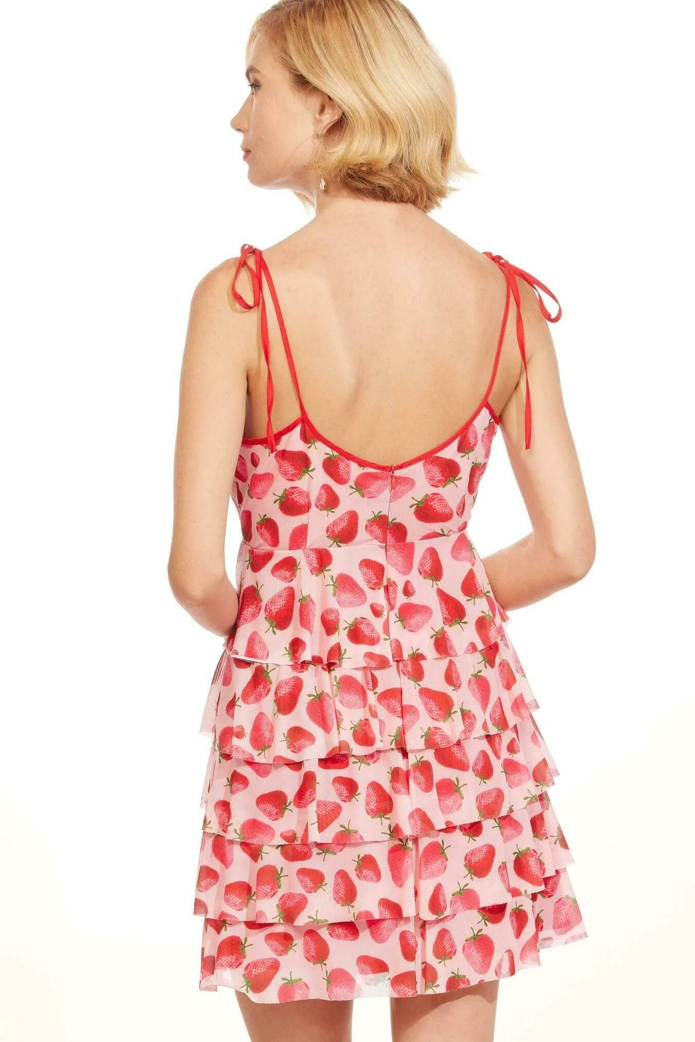 Rada Dress - Strawberry Fields Waist Drape