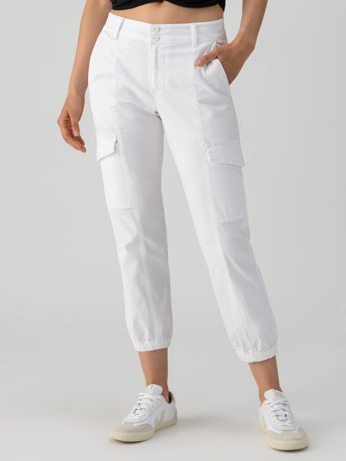 Smooth Fabric Rebel Standard Rise Pant Brilliant White