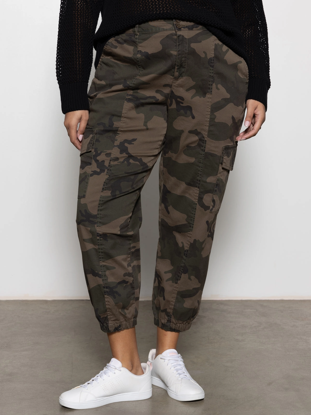 elastic waistband Straight Cut Rebel Standard Rise Pant Hiker Camo Extended Sizing