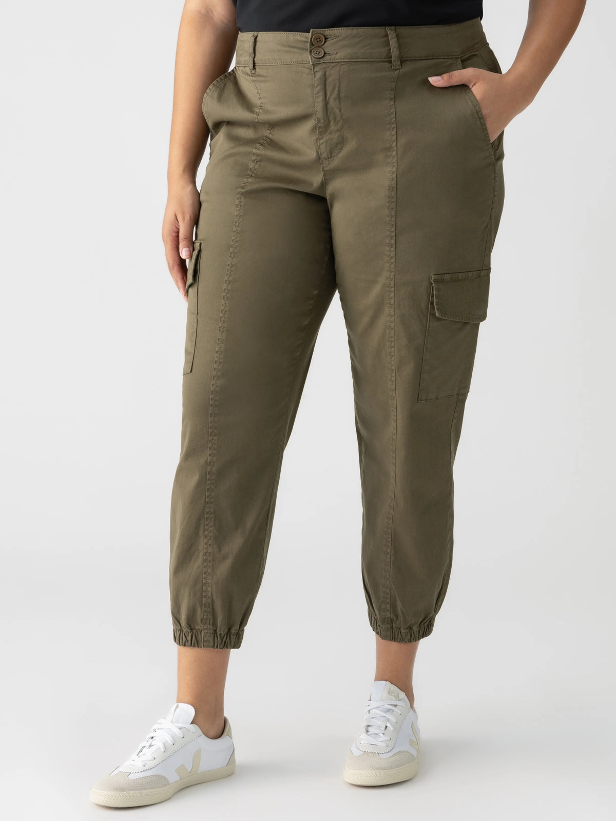 Rebel Standard Rise Pant Hiker Green Extended Sizing Light Fabric