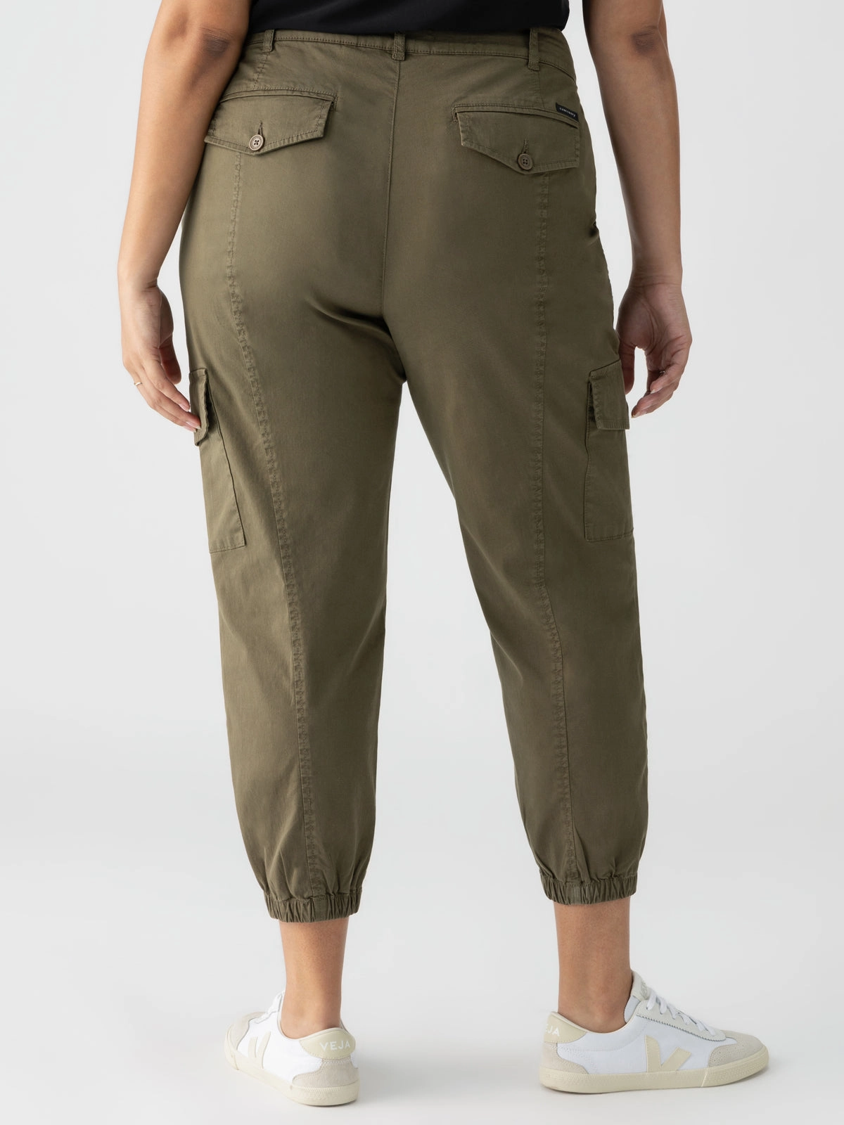 Rebel Standard Rise Pant Hiker Green Extended Sizing Office Style
