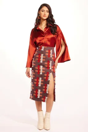 Cool Mood Artisanal Craft Regina Skirt - Manor House