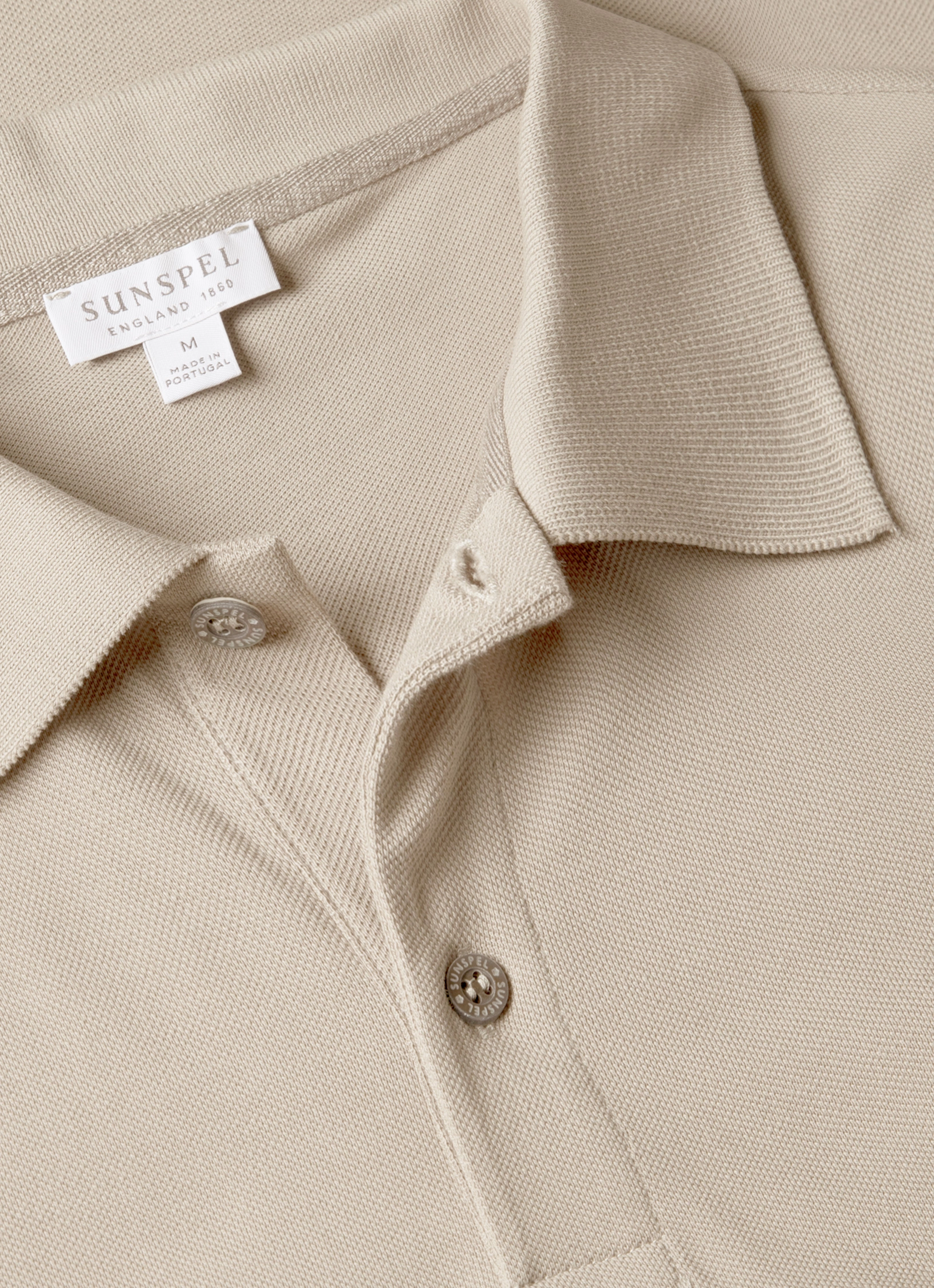 Relax Flow Men's Piqu?? Polo Shirt in Fog