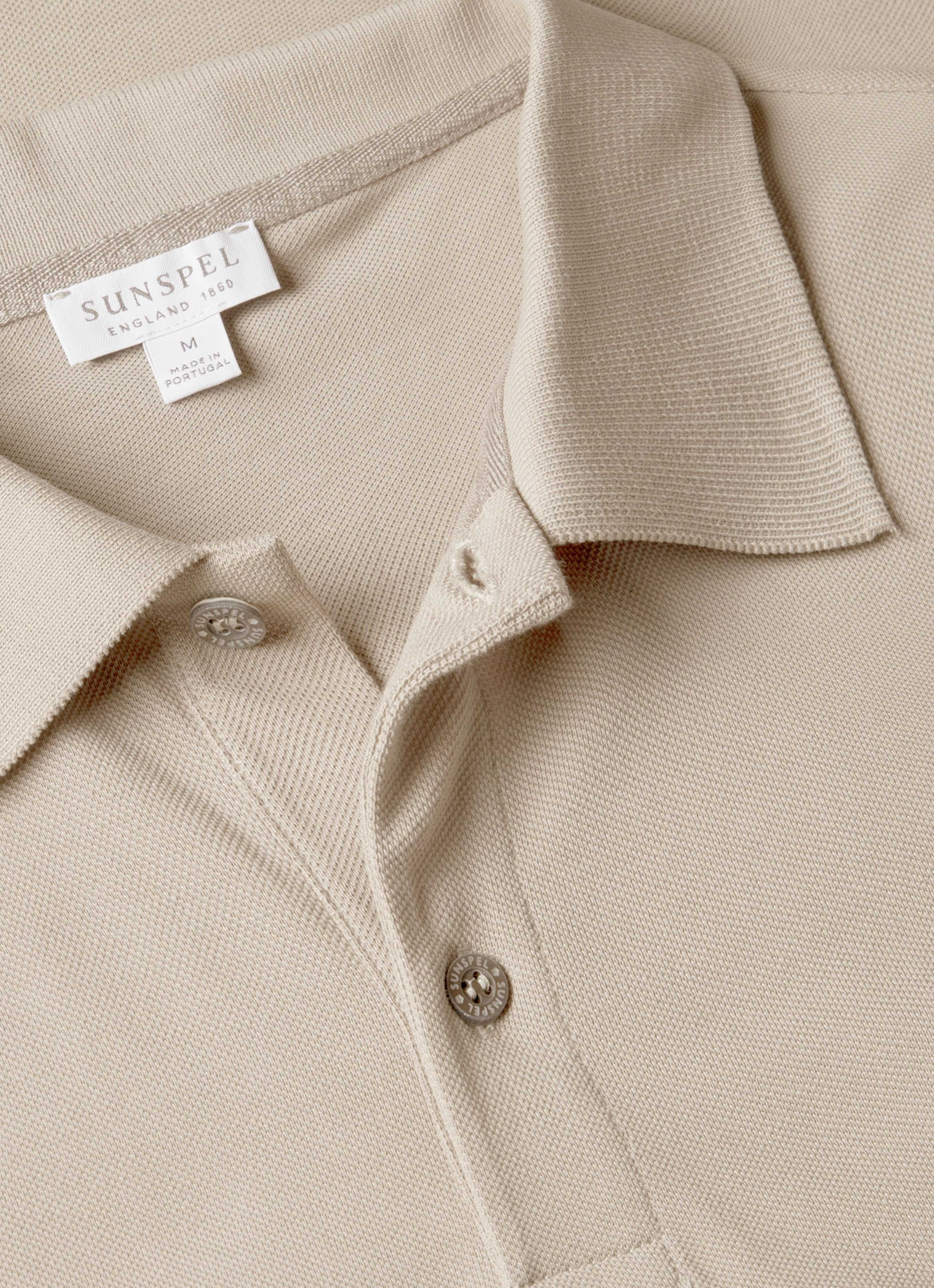 Relax Flow Men's Piqu?? Polo Shirt in Fog