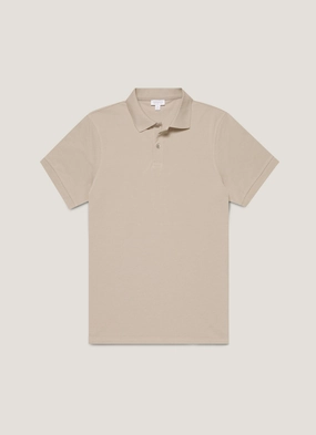 Urban Daily Look Men's Piqu?? Polo Shirt in Fog
