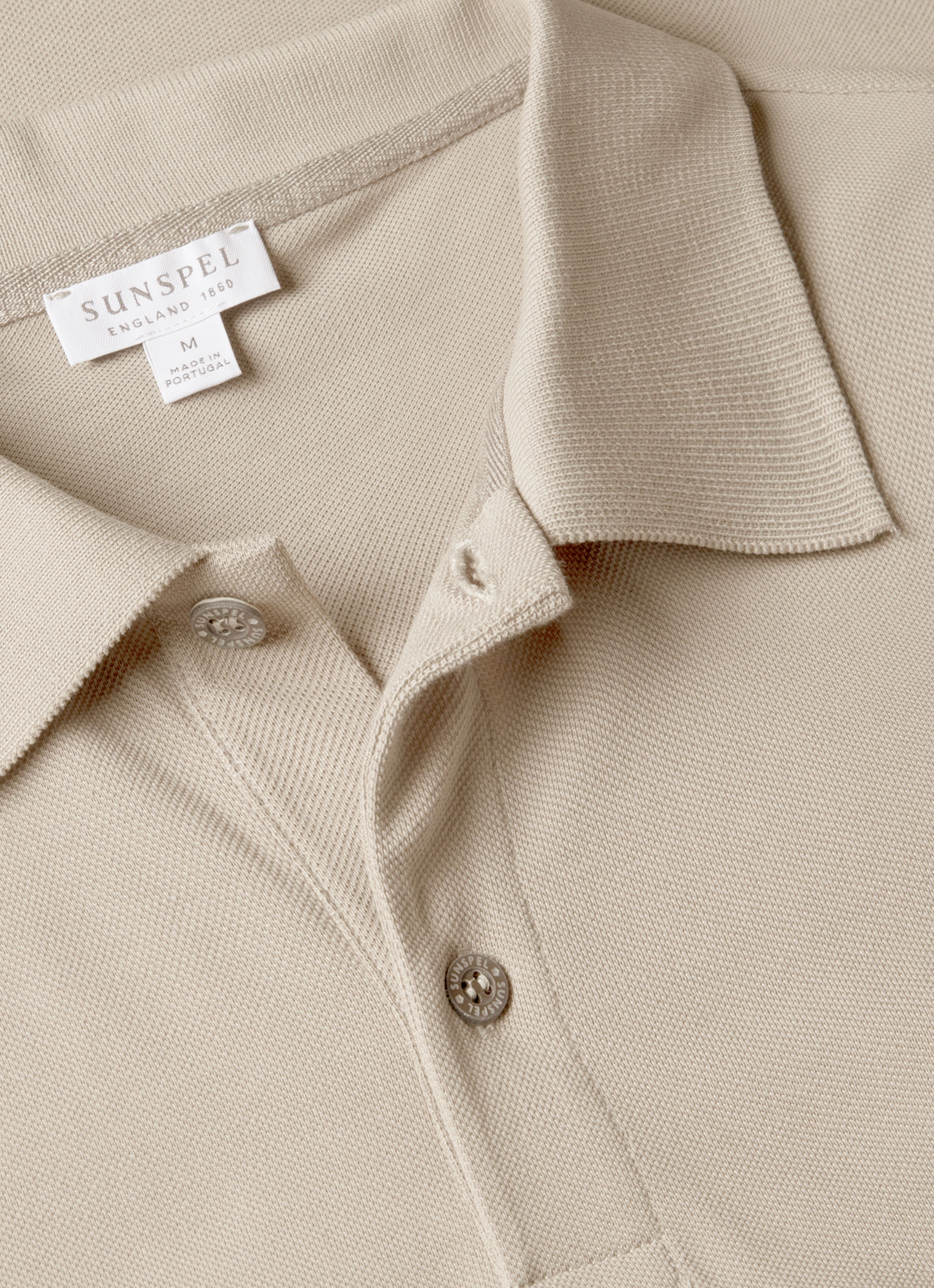 Relax Flow Men's Piqu?? Polo Shirt in Fog