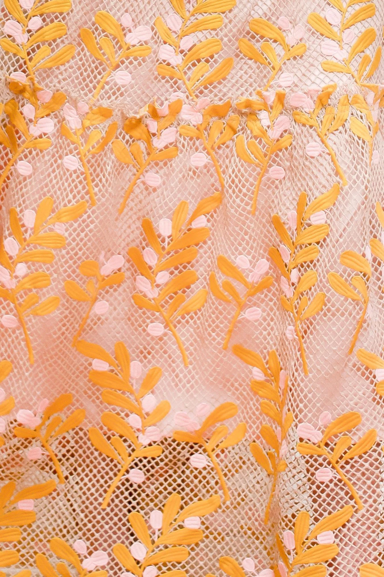 Relaxed Draping Madeline Dress - Cottage Lace