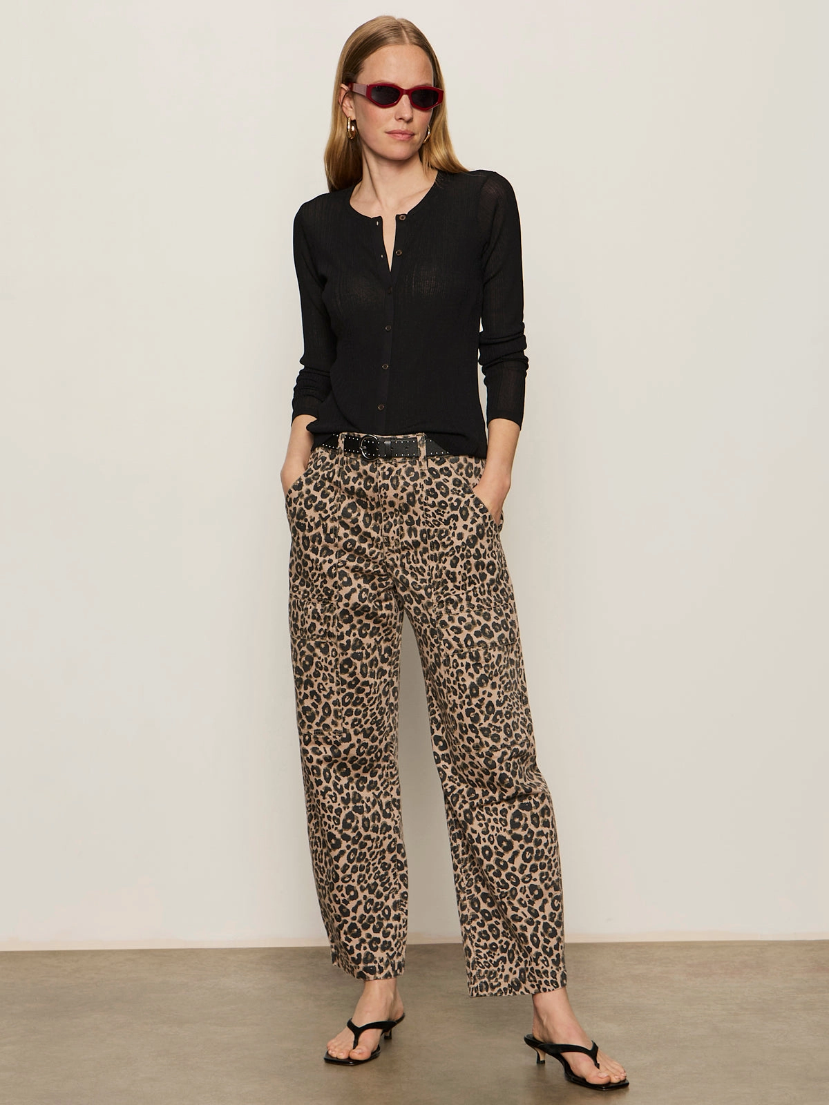 Relaxed Comfort Boyfriend Utility Pant French Kitty