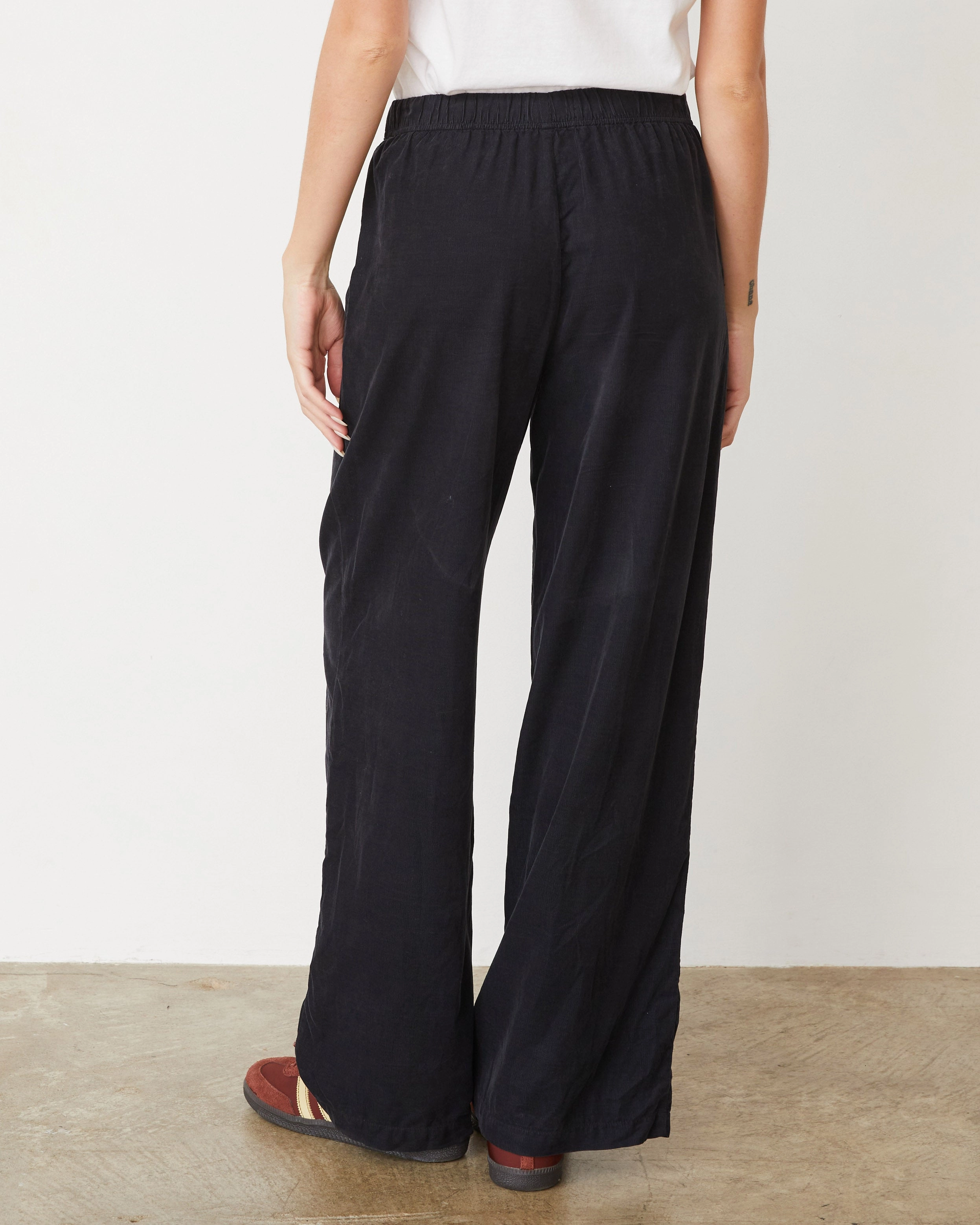 Relaxed Design Mini Corduroy Boxer Pant