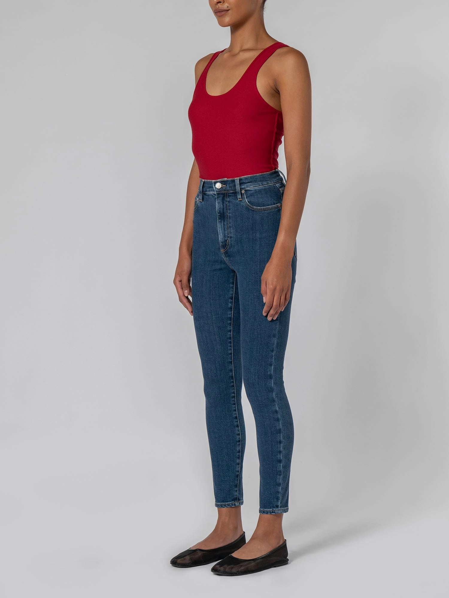 Relaxed Layer Siren Skinny Ankle Deep Antique