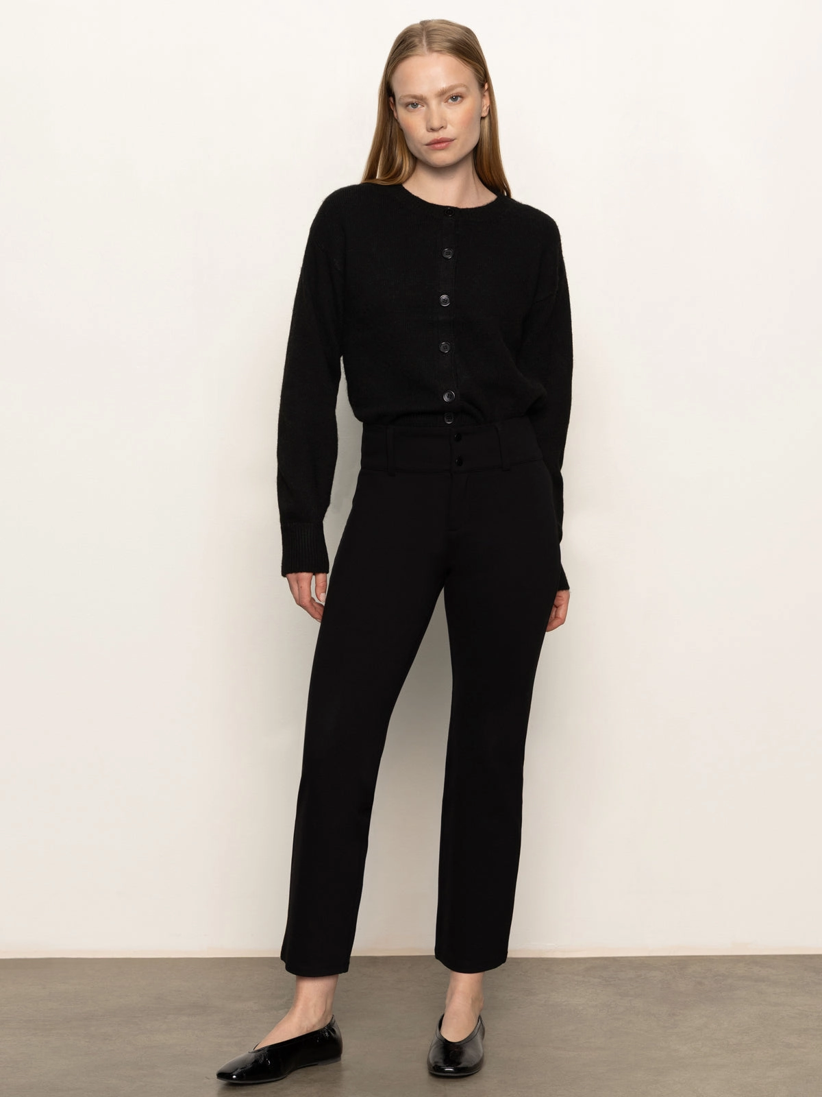 Relaxed Style 90's Straight Legging Black