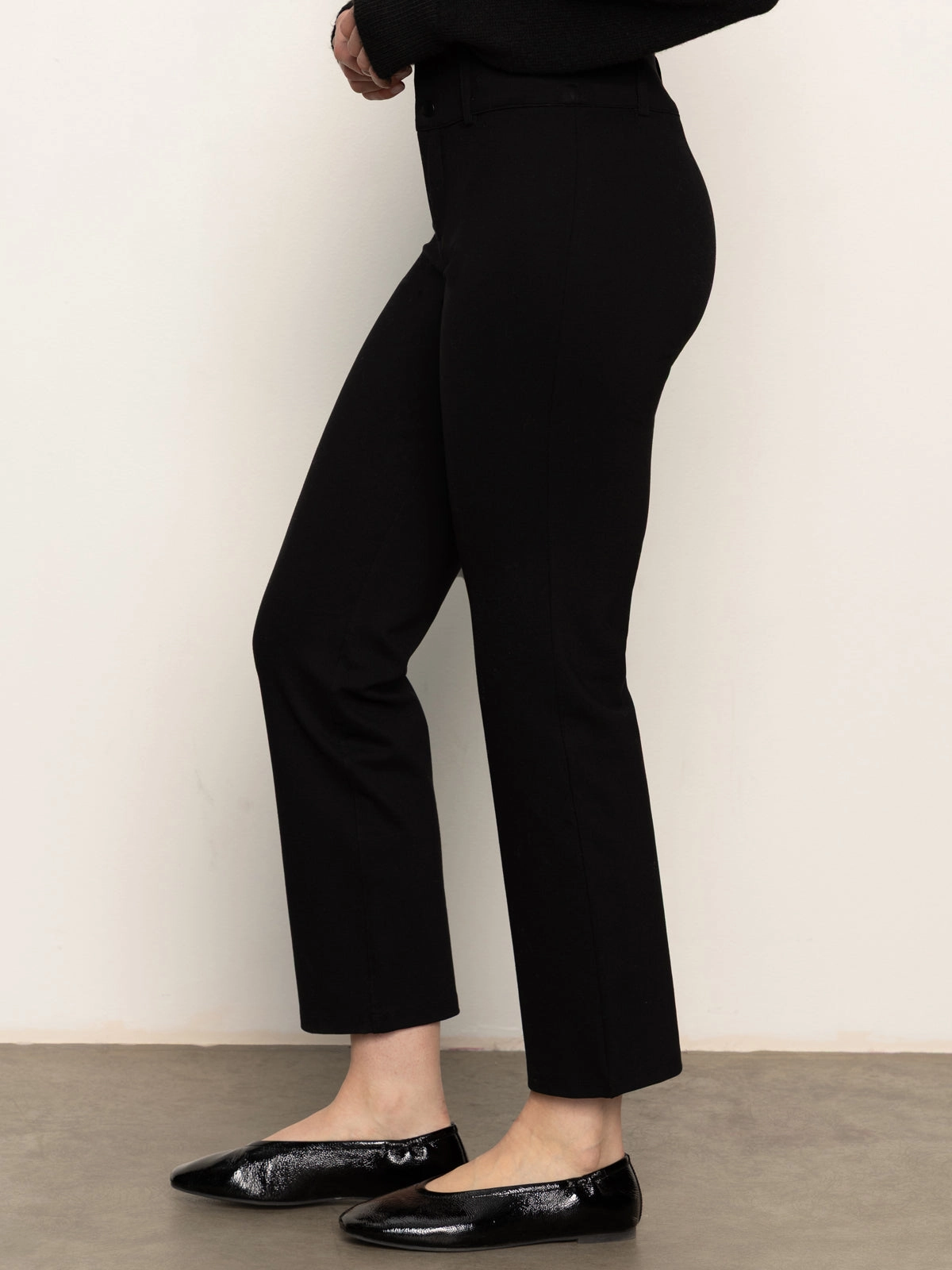 Relaxed Style 90's Straight Legging Black