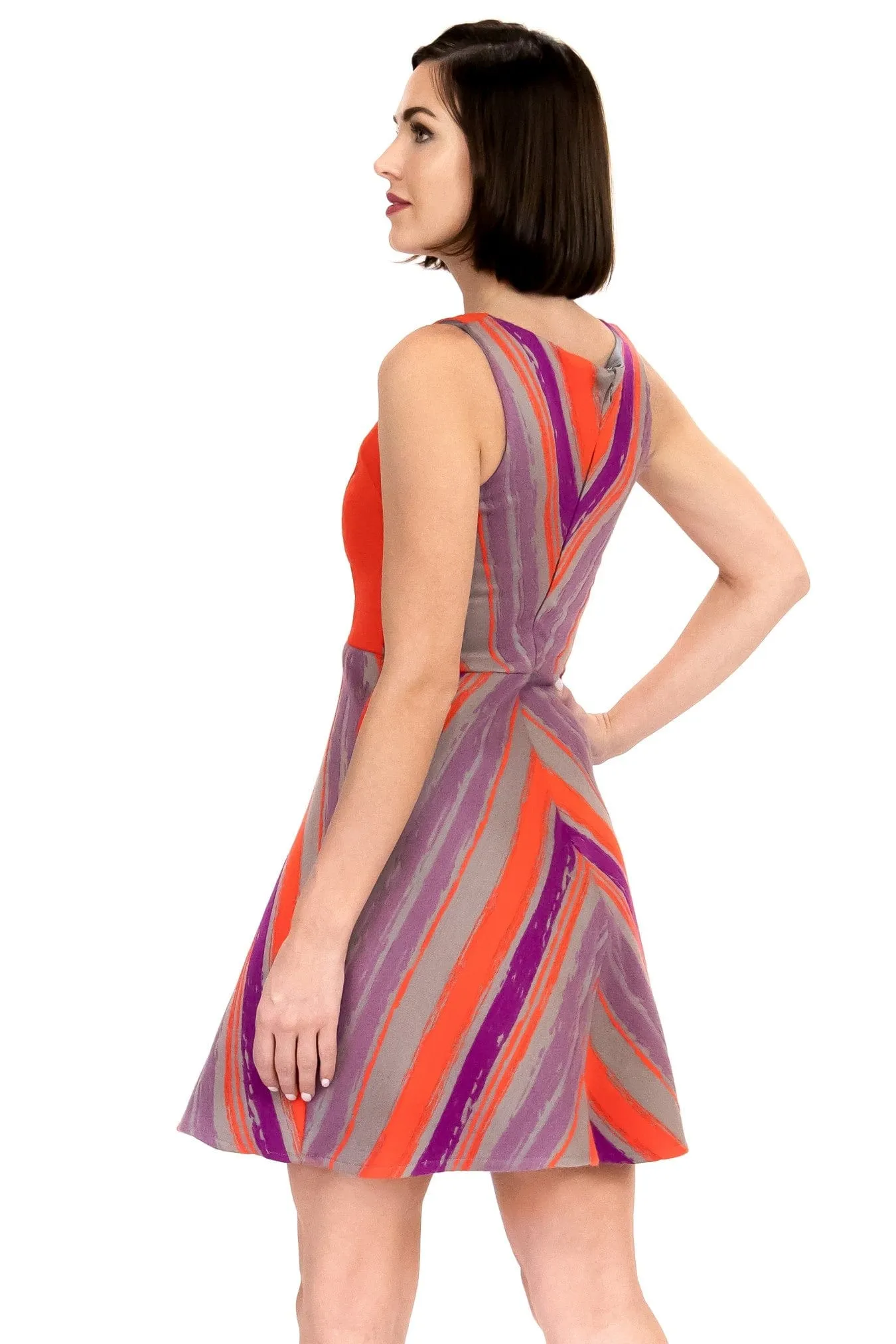 Retro Glow Warby Dress - Sunland
