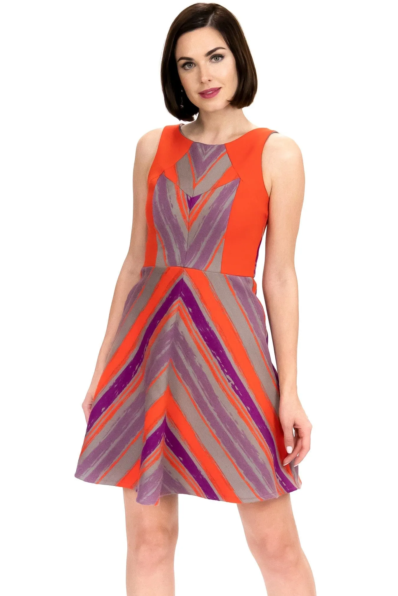 Retro Glow Warby Dress - Sunland