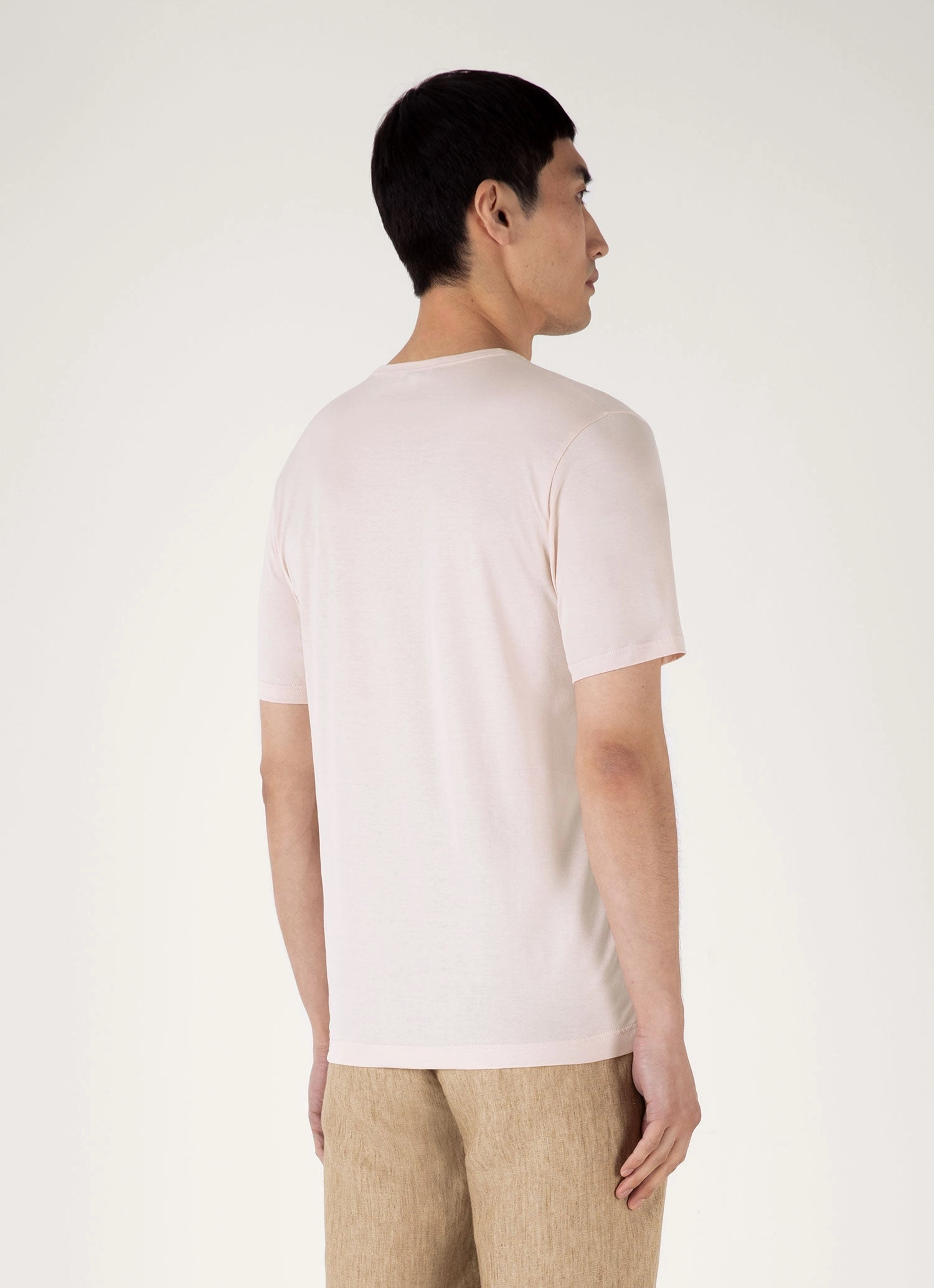 Retro Mode Men's Classic T-shirt in Pastel Pink