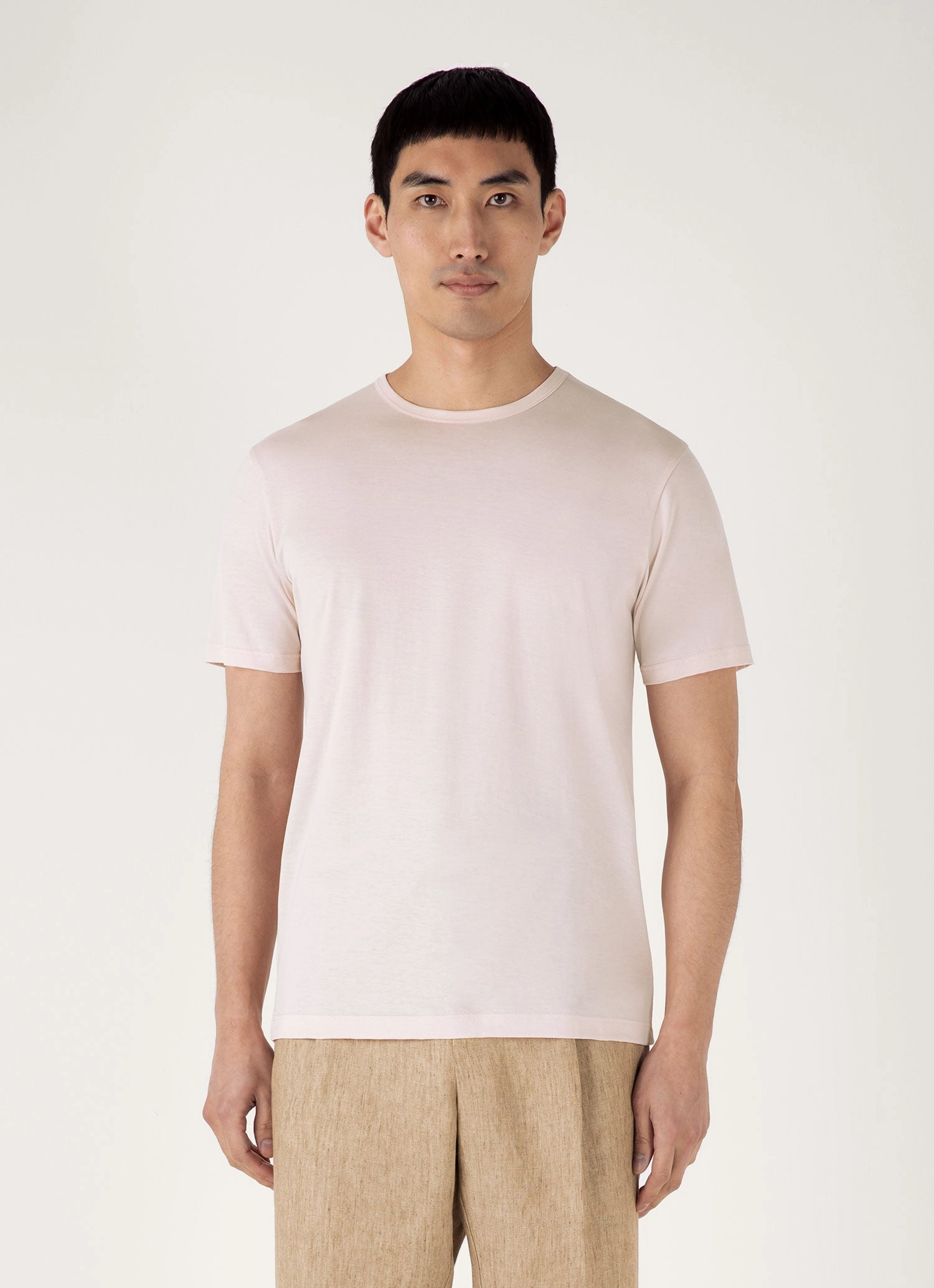 Retro Mode Men's Classic T-shirt in Pastel Pink