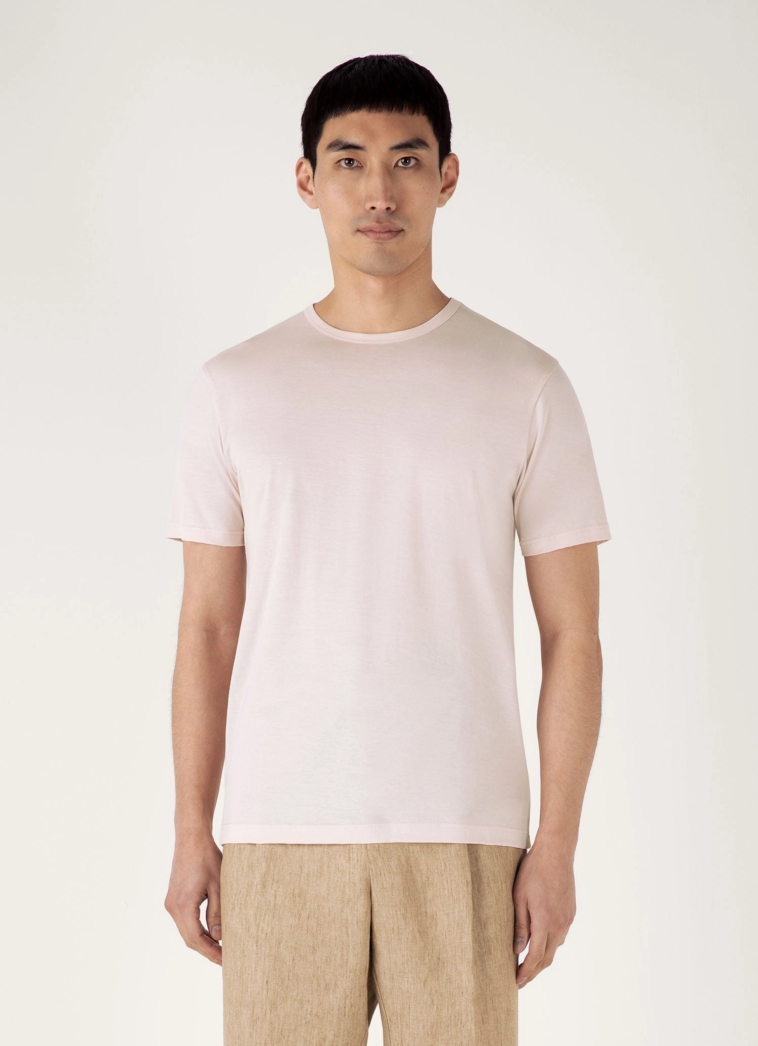 Retro Mode Men's Classic T-shirt in Pastel Pink