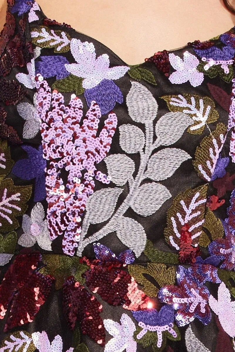 Rhinestone Shine Serena Dress  Tempest Bloom