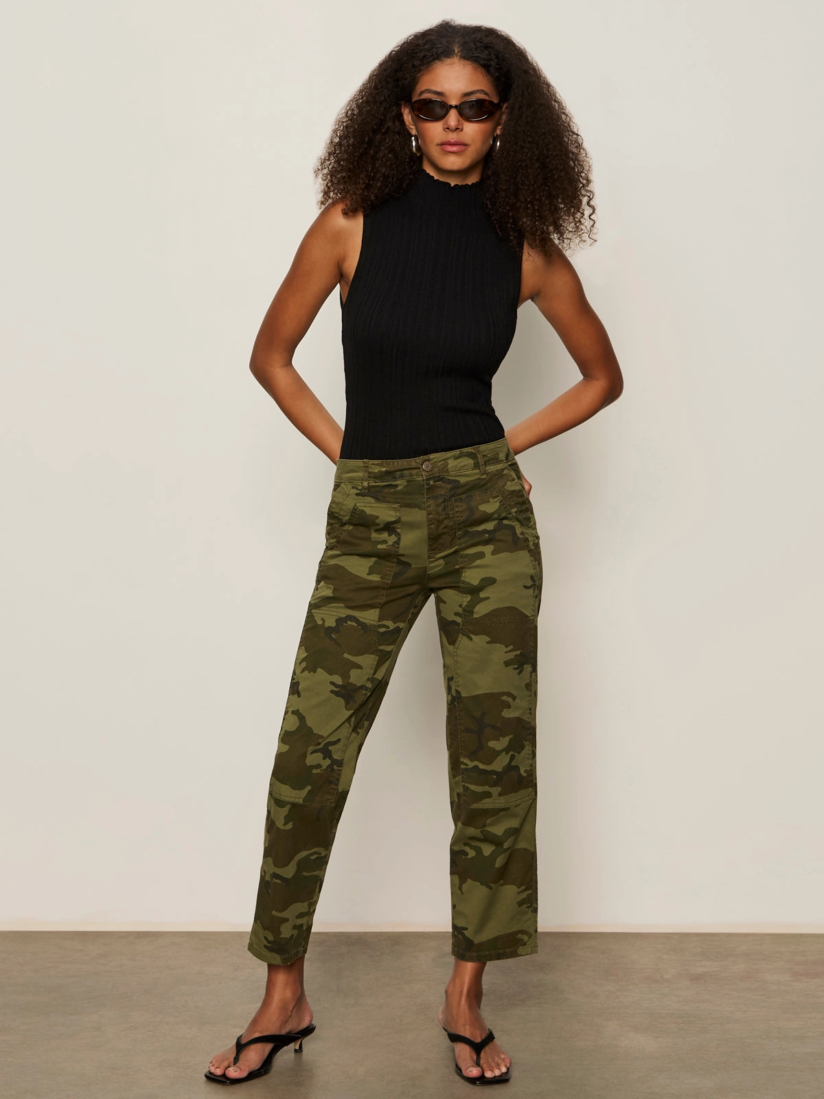 Rio Pant Rambler Camo Adjustable Waist