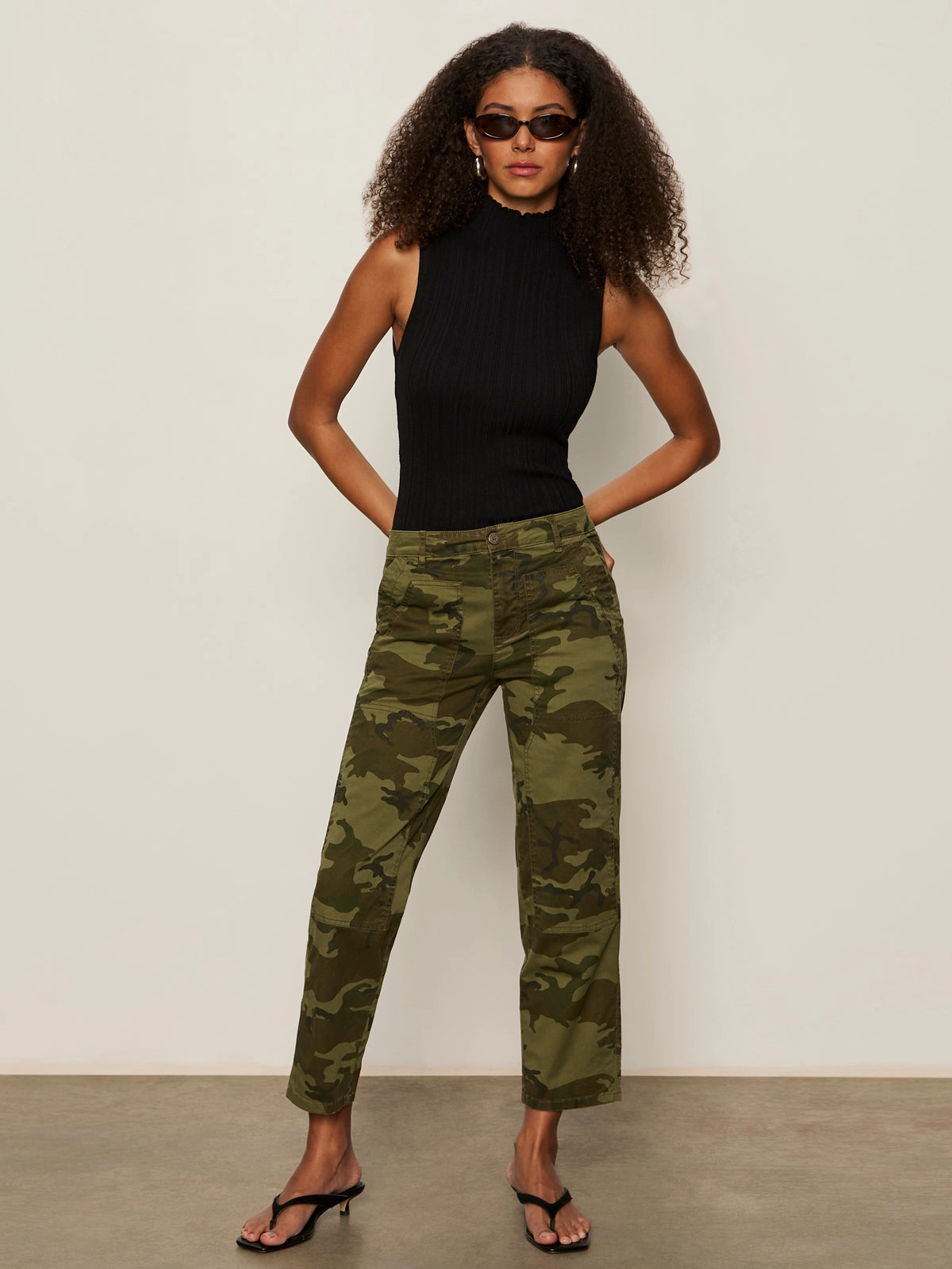 Rio Pant Rambler Camo Adjustable Waist