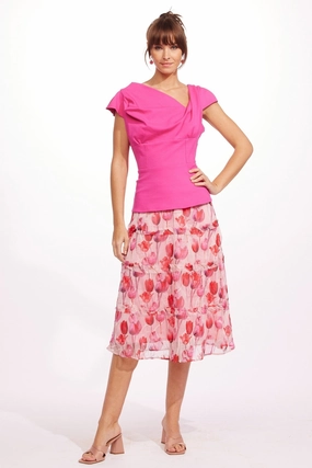 Clover Skirt - Tickle Me Tulip Day Look Pure Vibes