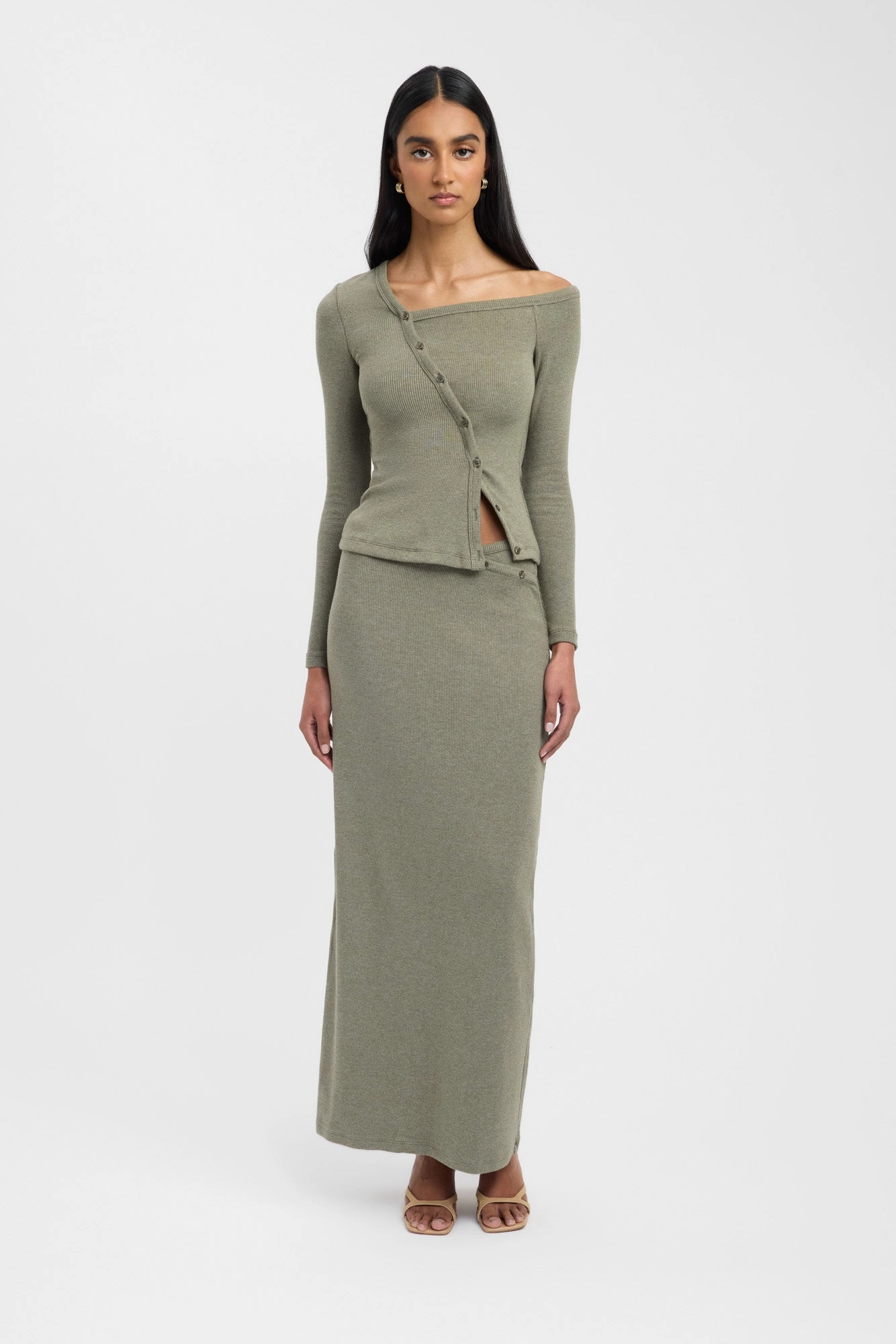 runway look Carter Maxi Skirt