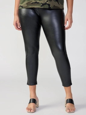 Runway Semi High Rise Legging Slick Black Extended Sizing Effortless Style