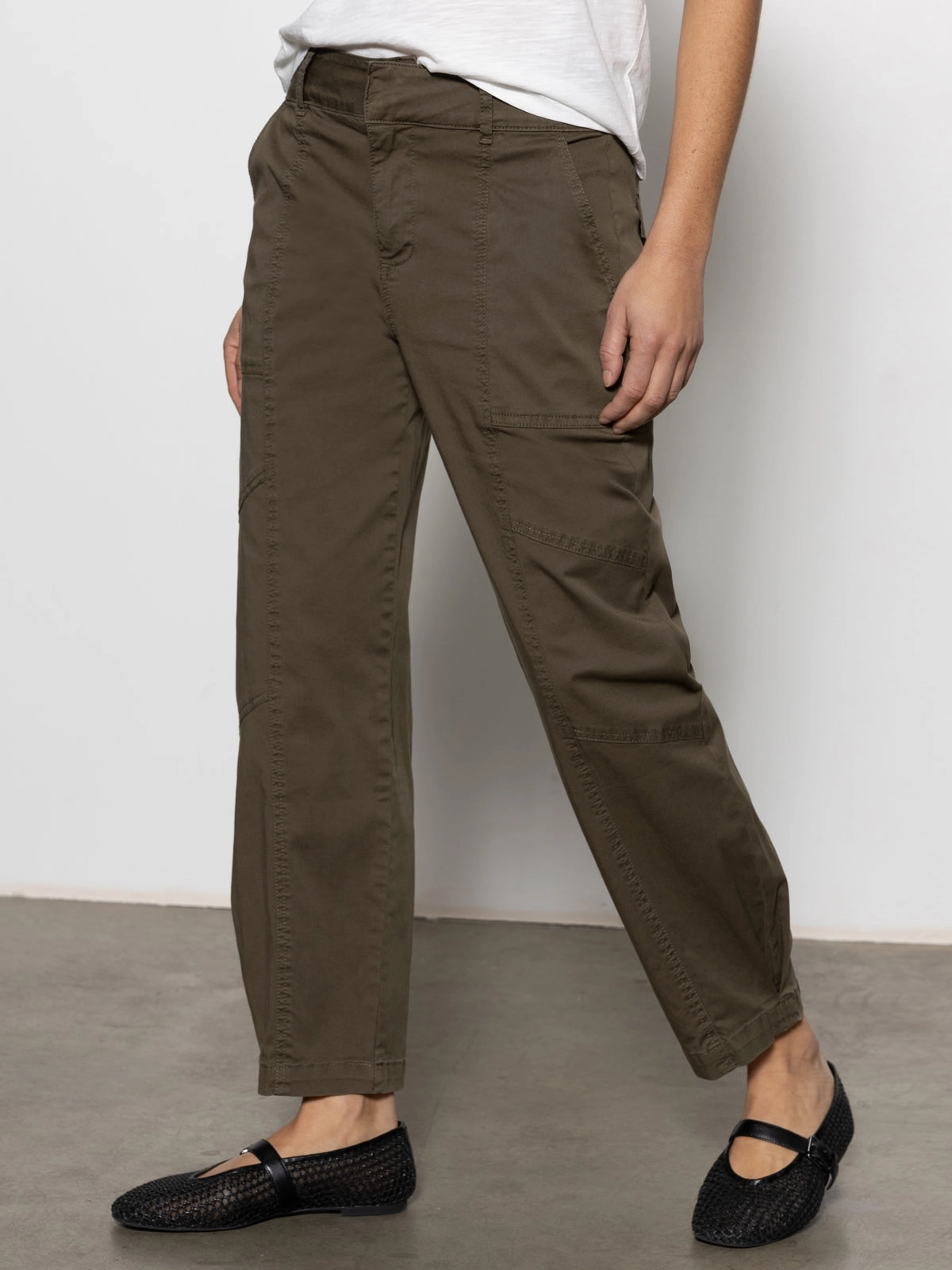 Sahara Tapered Standard Rise Pant Burnt Olive Versatile pants