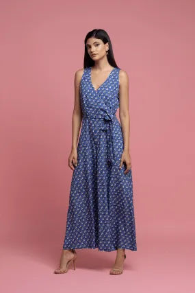 Sailboat Jumpsuit - Blue Dinner Flexible Breathable Men