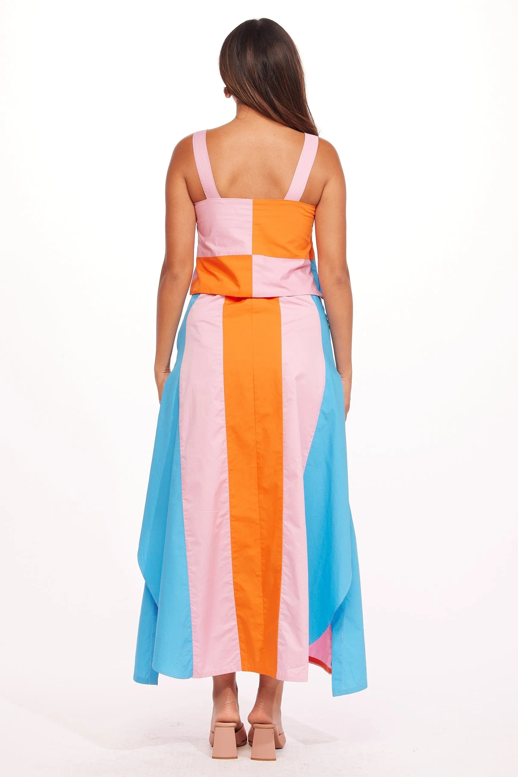 Salka Skirt - Teal Melody Lightweight Motion