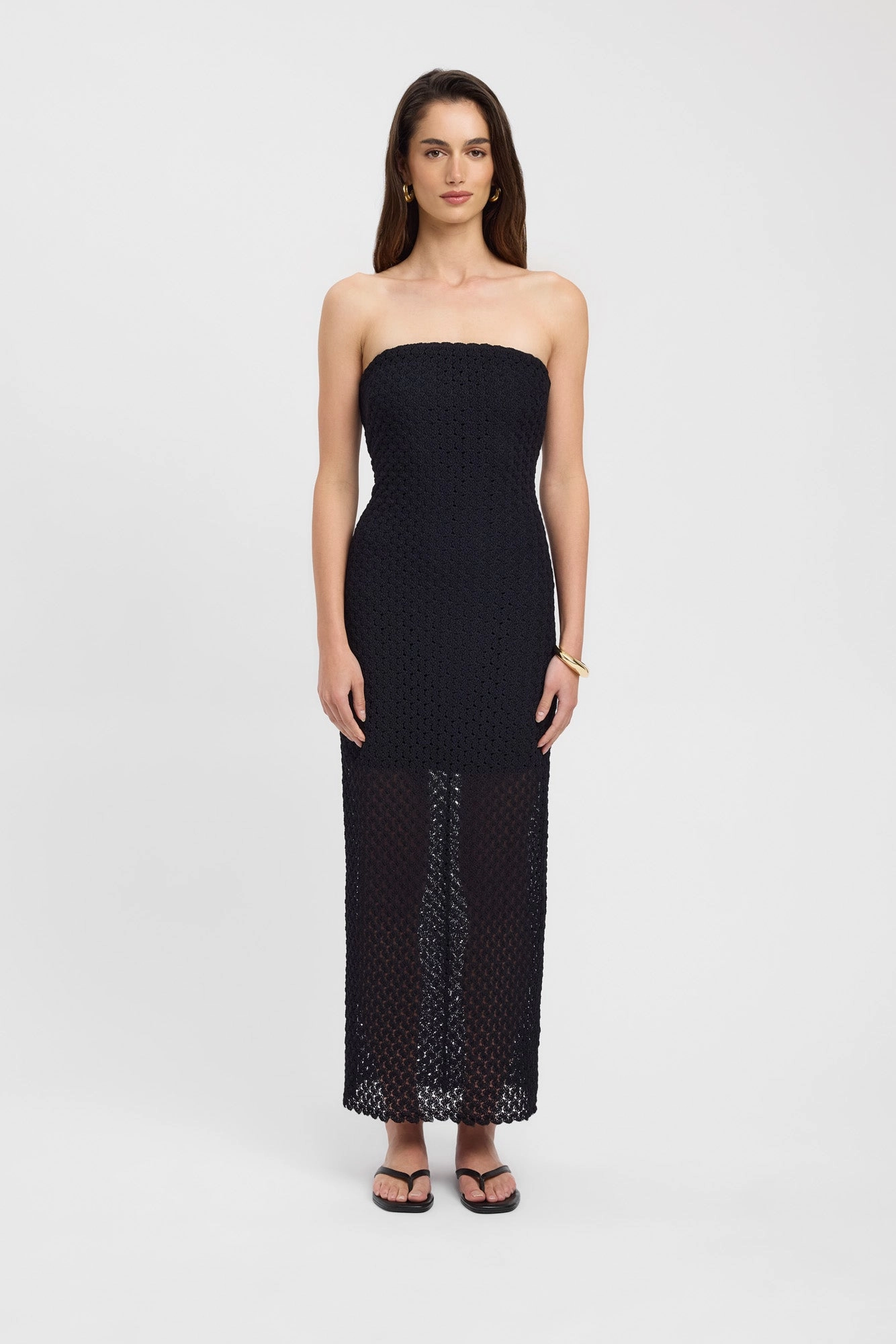 Savanah Strapless Dress Cozy Fleece