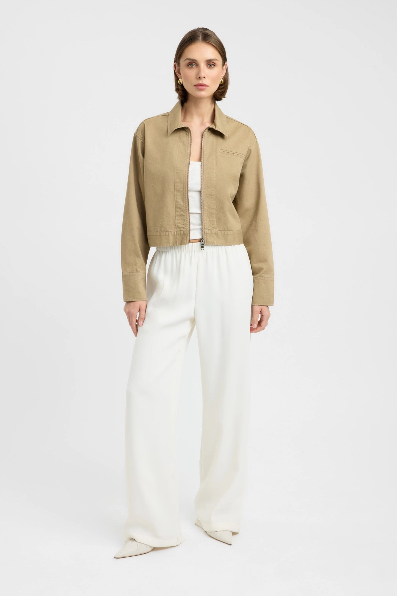 Cozy Winter Layer Modern Minimal Sawyer Jacket