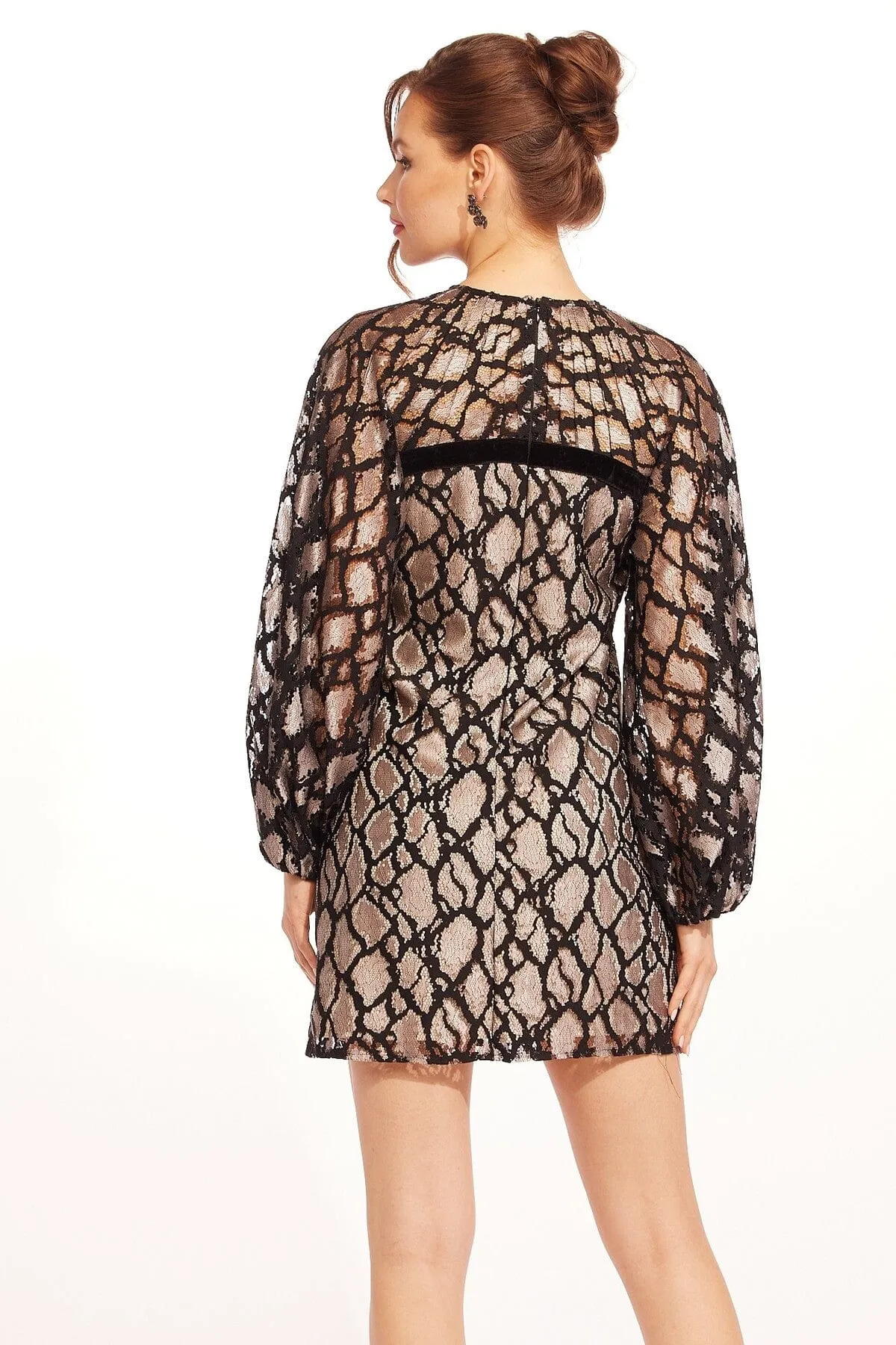 Scala Dress - Luster Glass Art Print