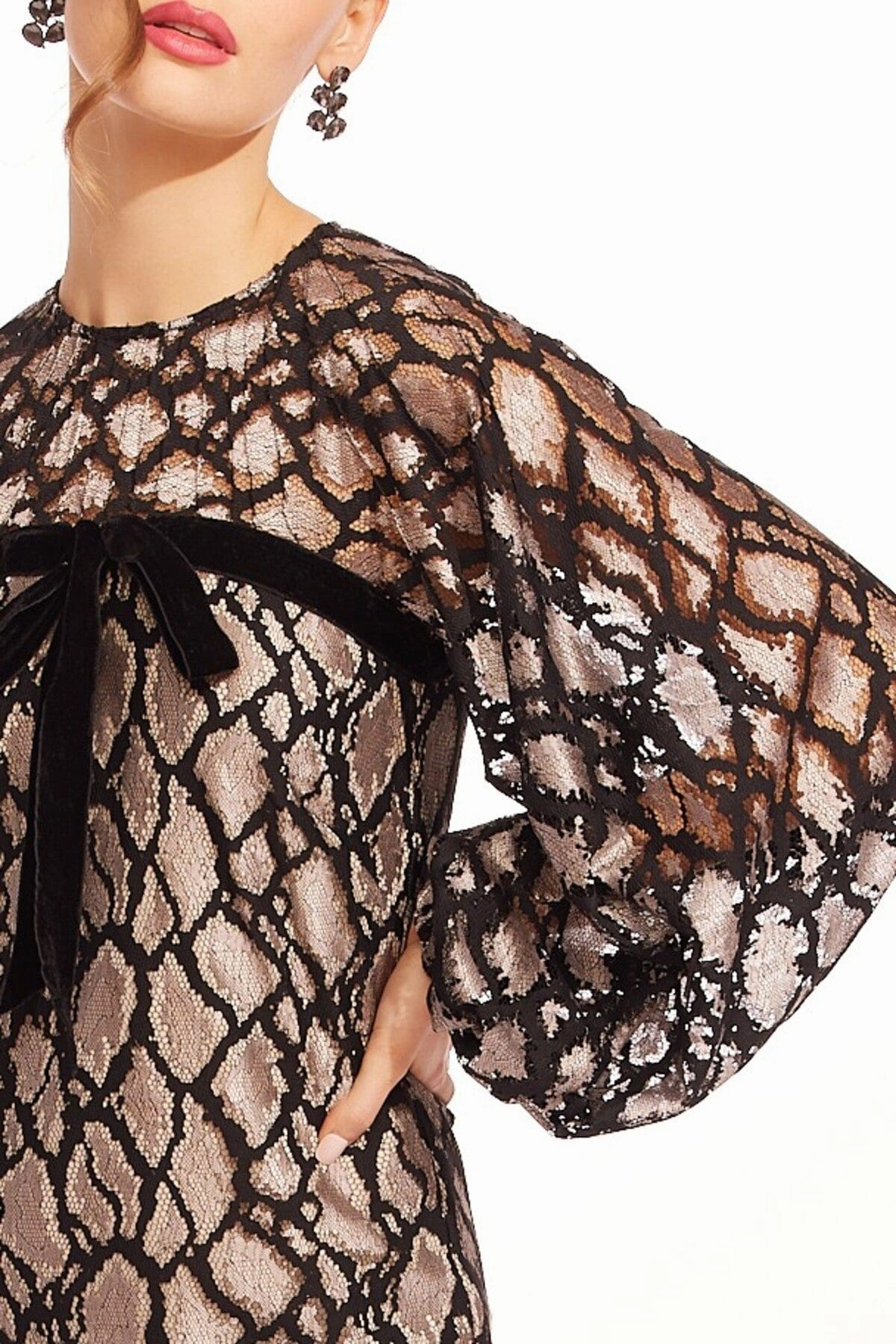 Scala Dress - Luster Glass Art Print