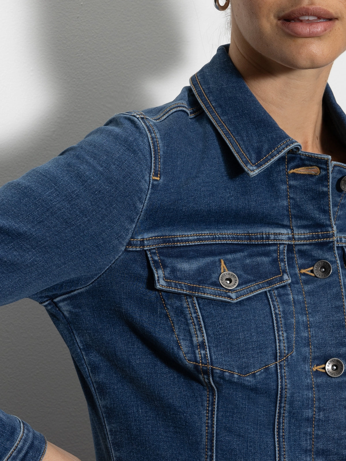 Sculpted Denim Mini Dress Royalty Rugged Appeal