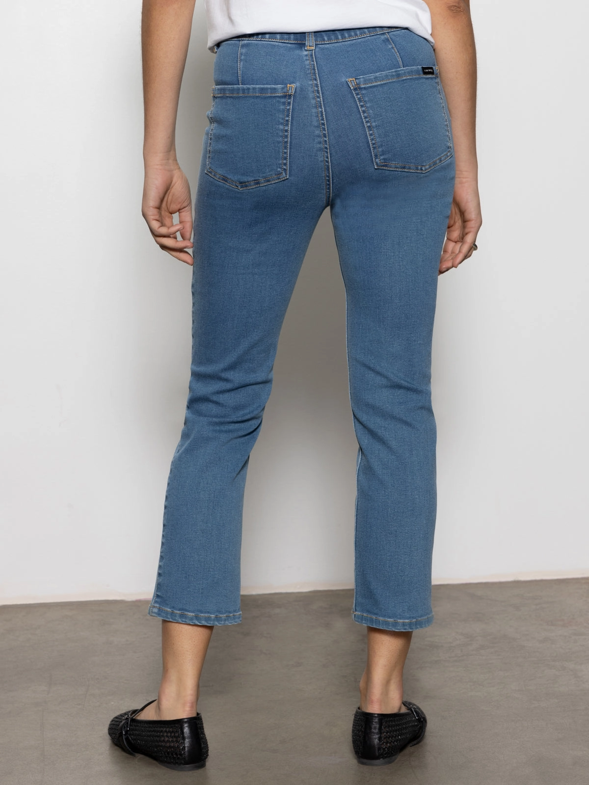 Sculpted Hayden Standard Rise Straight Crop Pants Best In Show No Limits