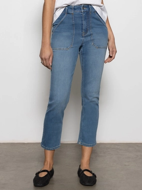 Sculpted Hayden Standard Rise Straight Crop Pants Best In Show All-Purpose Use Lifestyle Ready