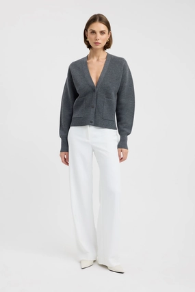 Dalton Snap Cardigan short design