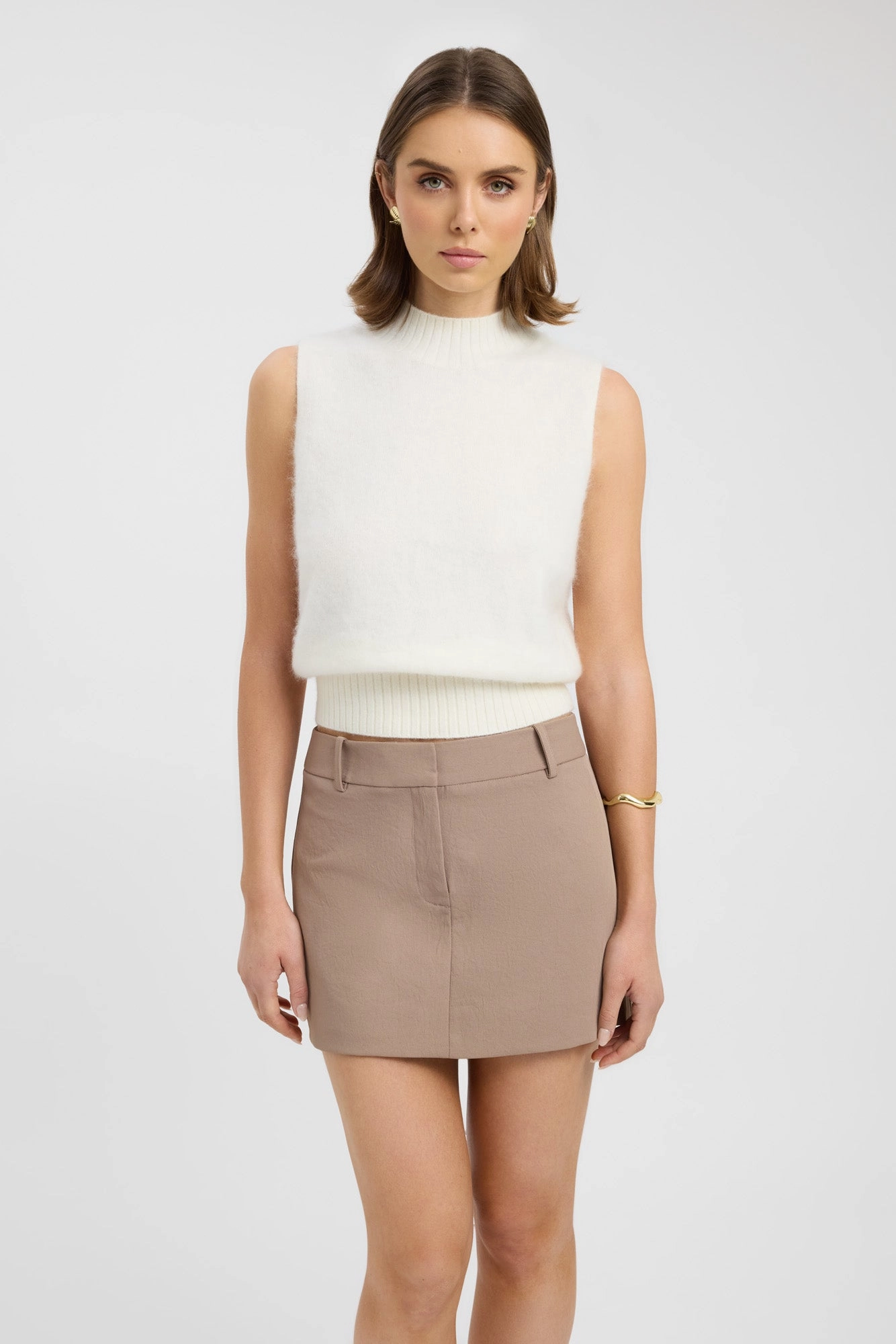 Seamless Style Ariel Low Rise Mini Skirt