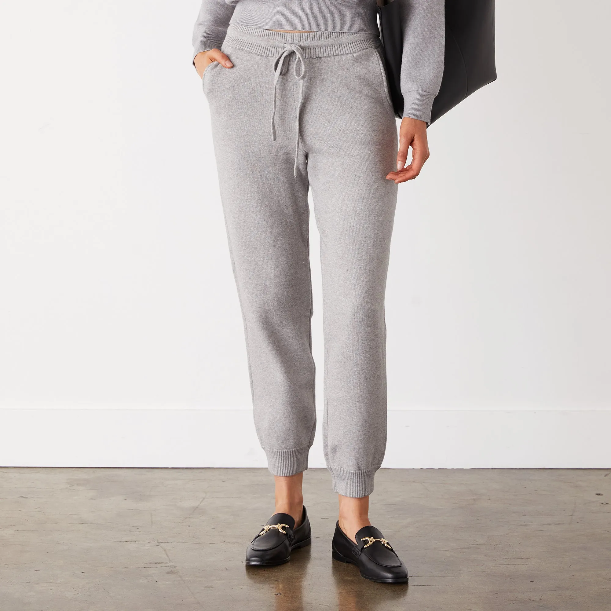 Seasonal Finish Soft Knit Cuffed Jogger