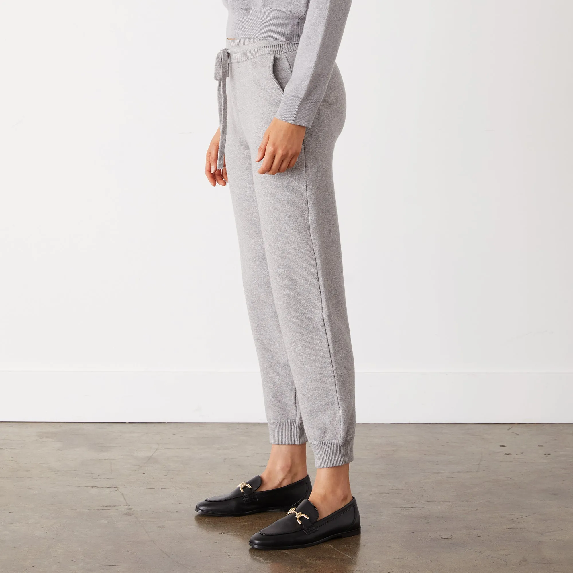 Seasonal Finish Soft Knit Cuffed Jogger