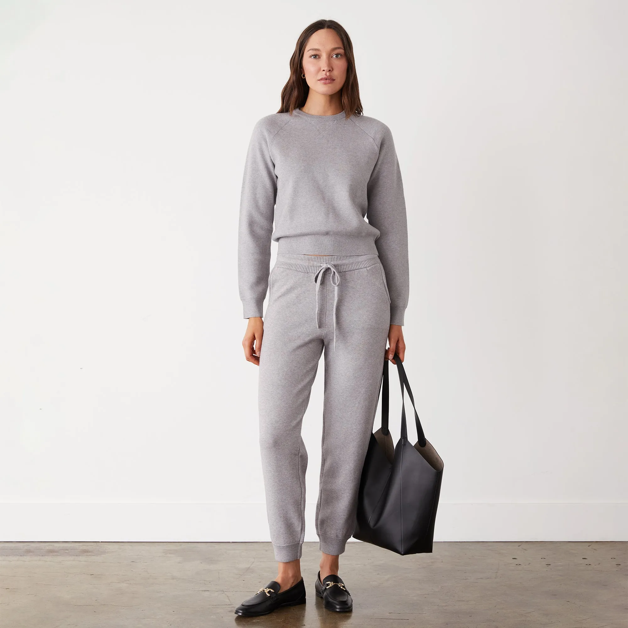 Seasonal Finish Soft Knit Cuffed Jogger