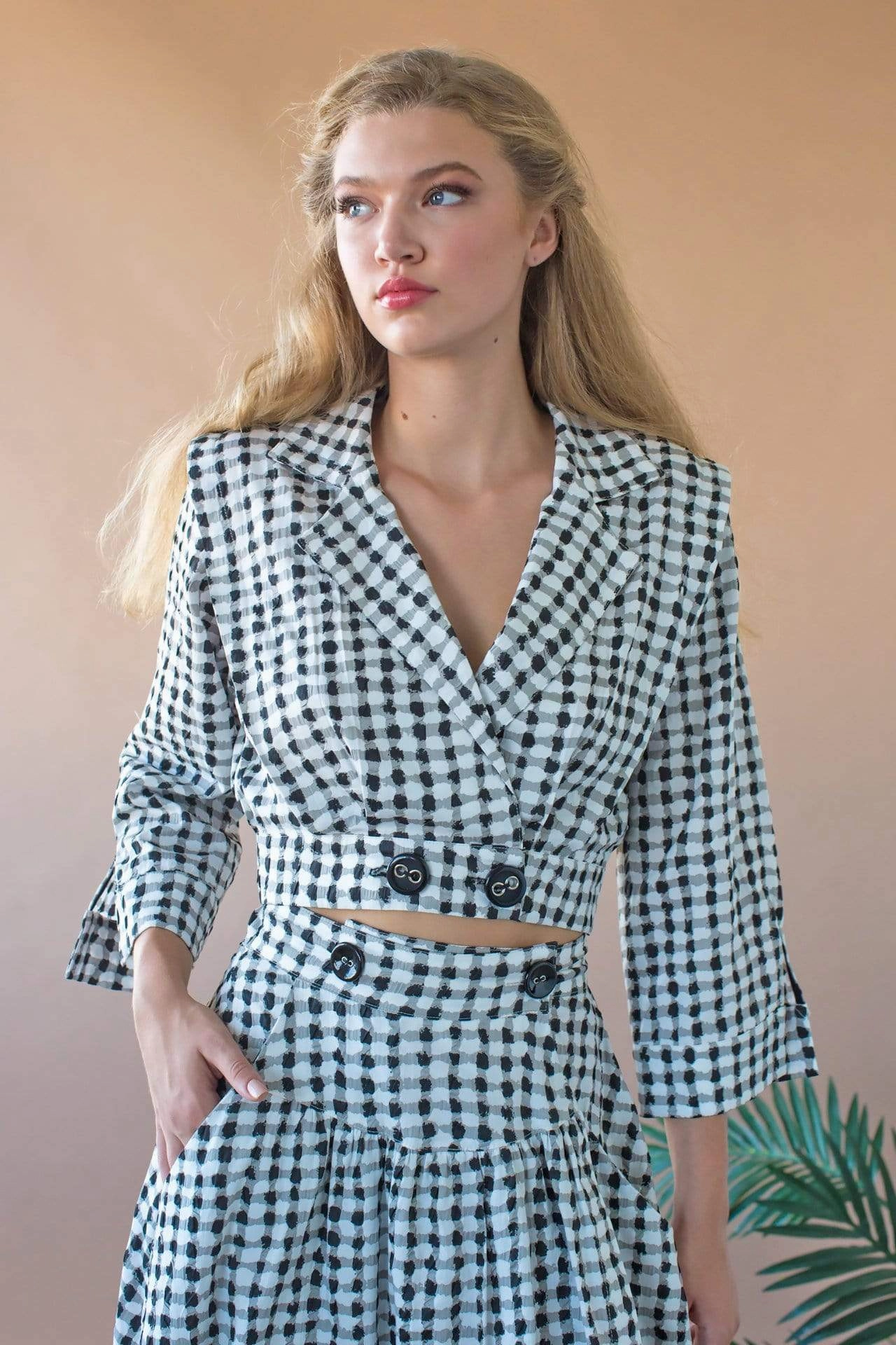 Eva Franco Jacket Billy Jacket - Checkmate