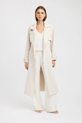 Rainy Day Jacket Warm Layering Serge Trench Coat